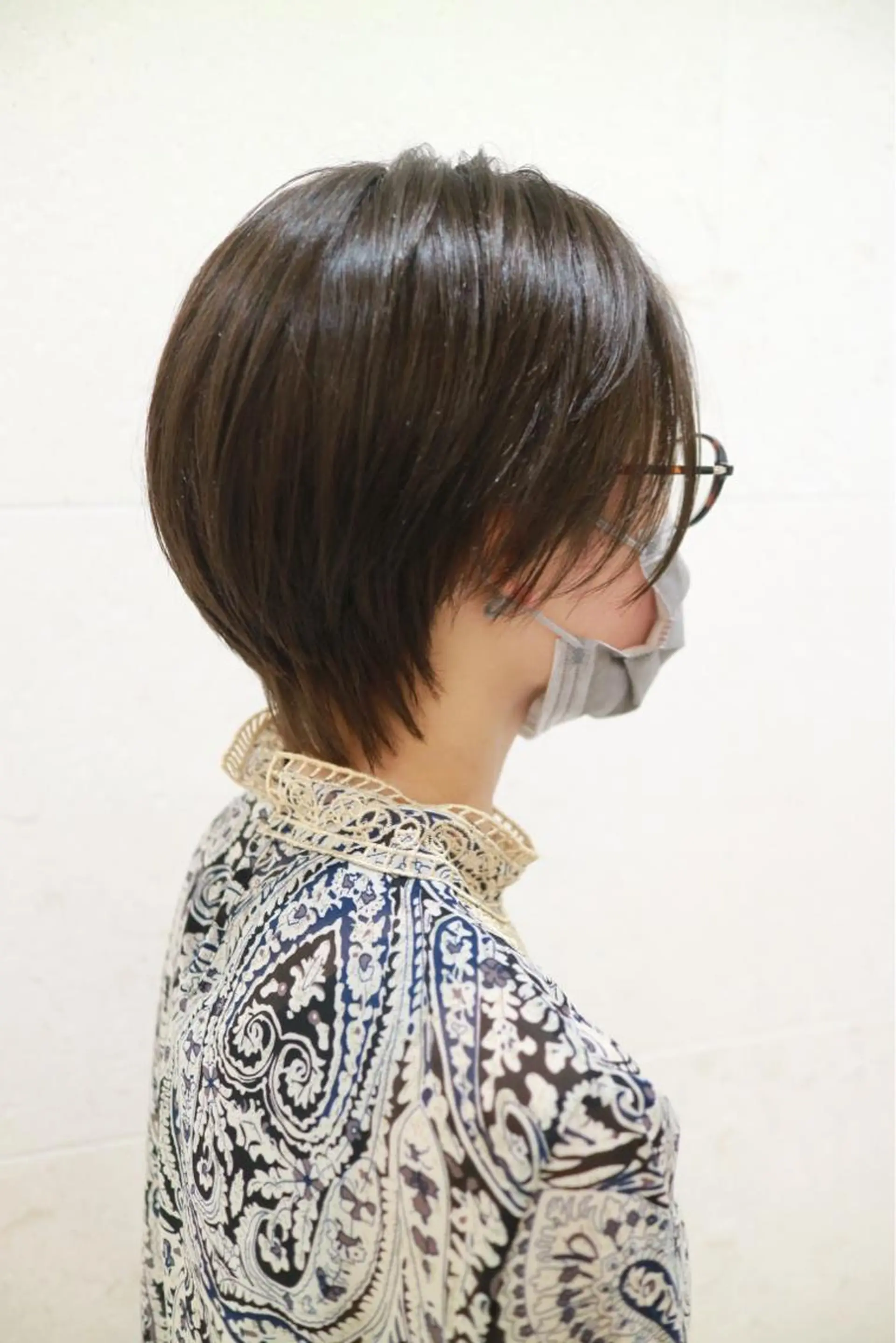 ショート カラー ショートヘア カット ヘアカラー トリートメント 斉藤 貴也のヘアスタイル