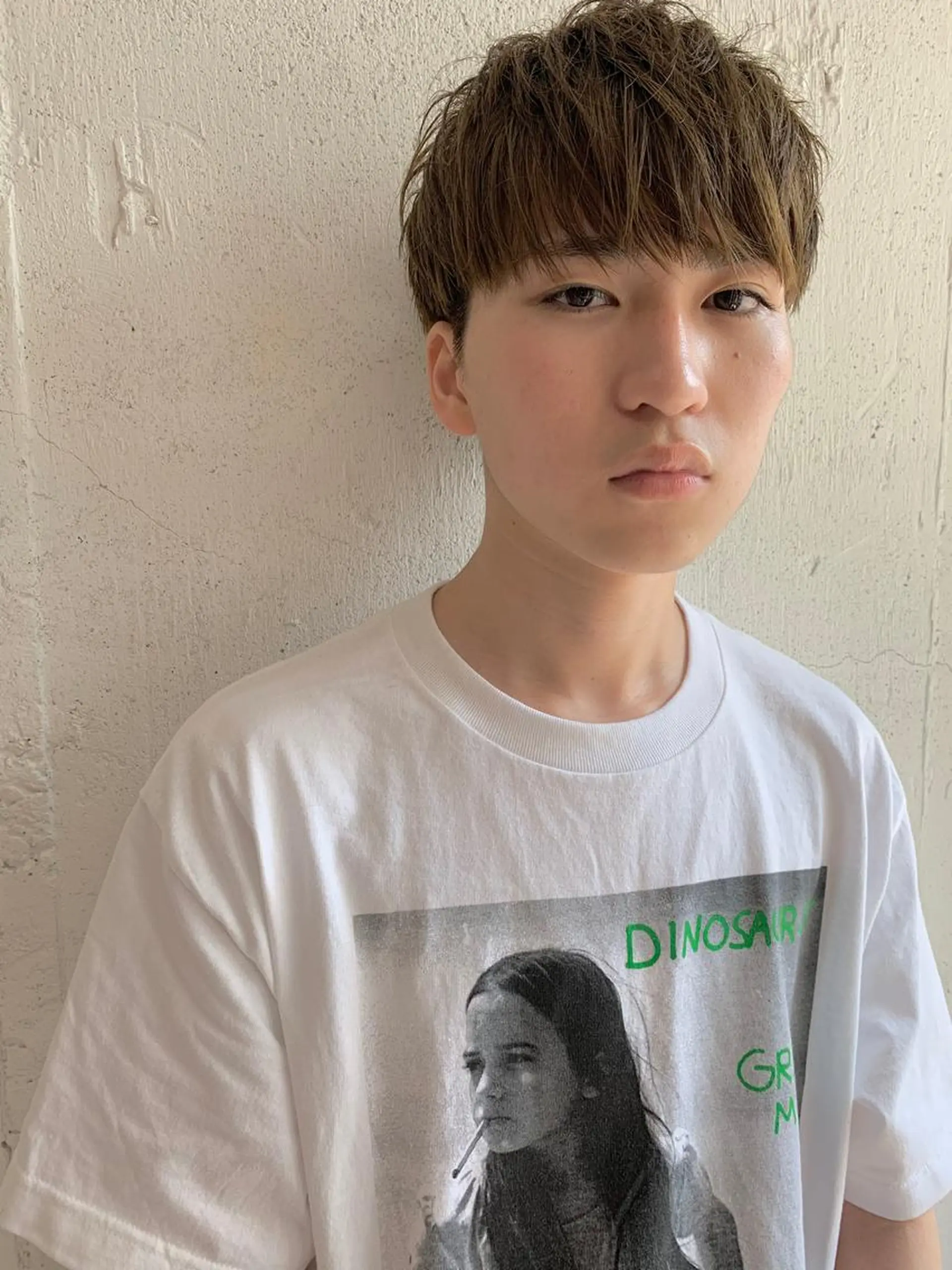 ショート カラー メンズ Fuuu《フゥ》所属・シノザキ シンゴのヘアスタイル