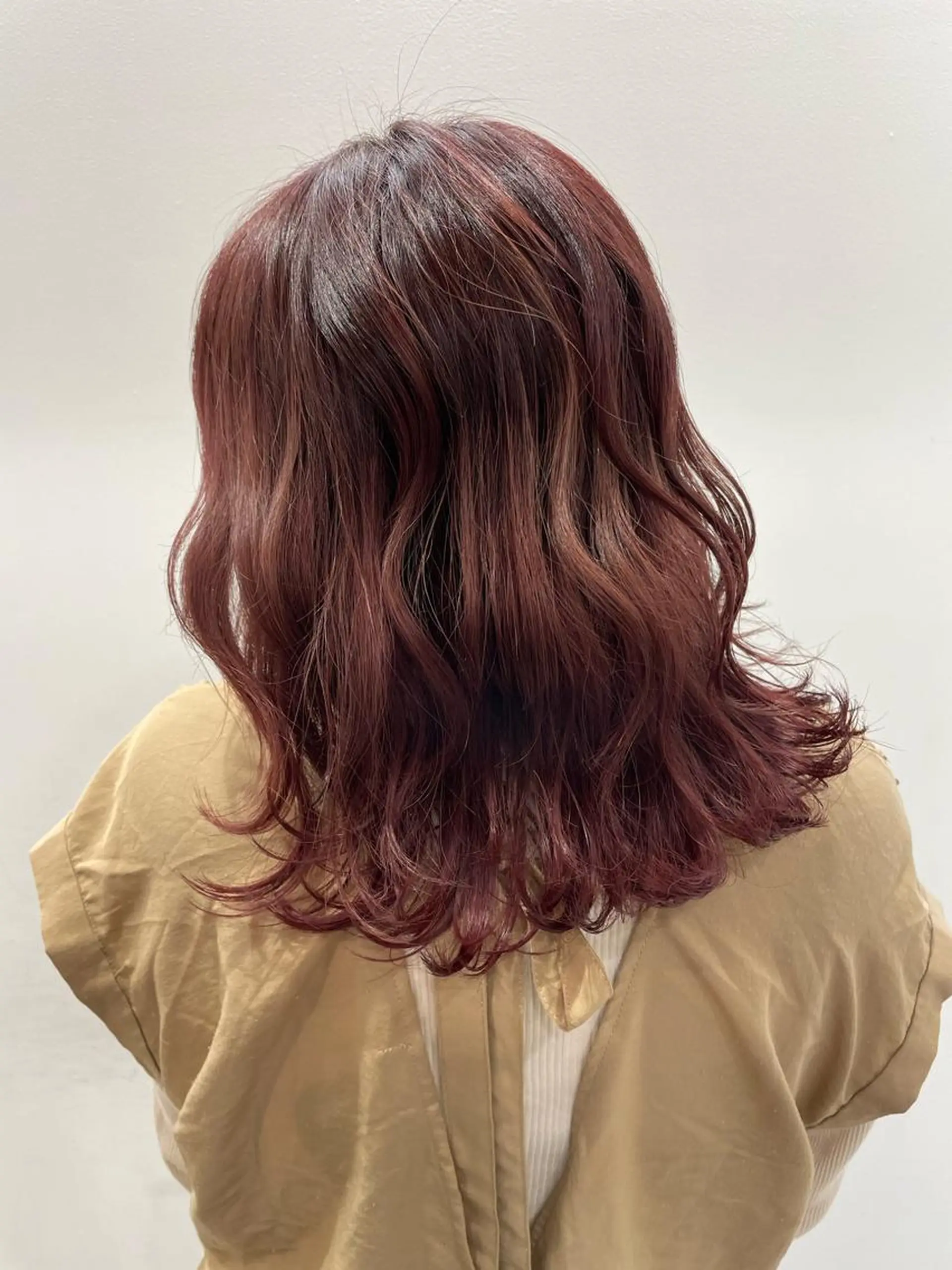 ミディアム カラー 吉祥寺徒歩8分 🩵藤木寧子のヘアスタイル