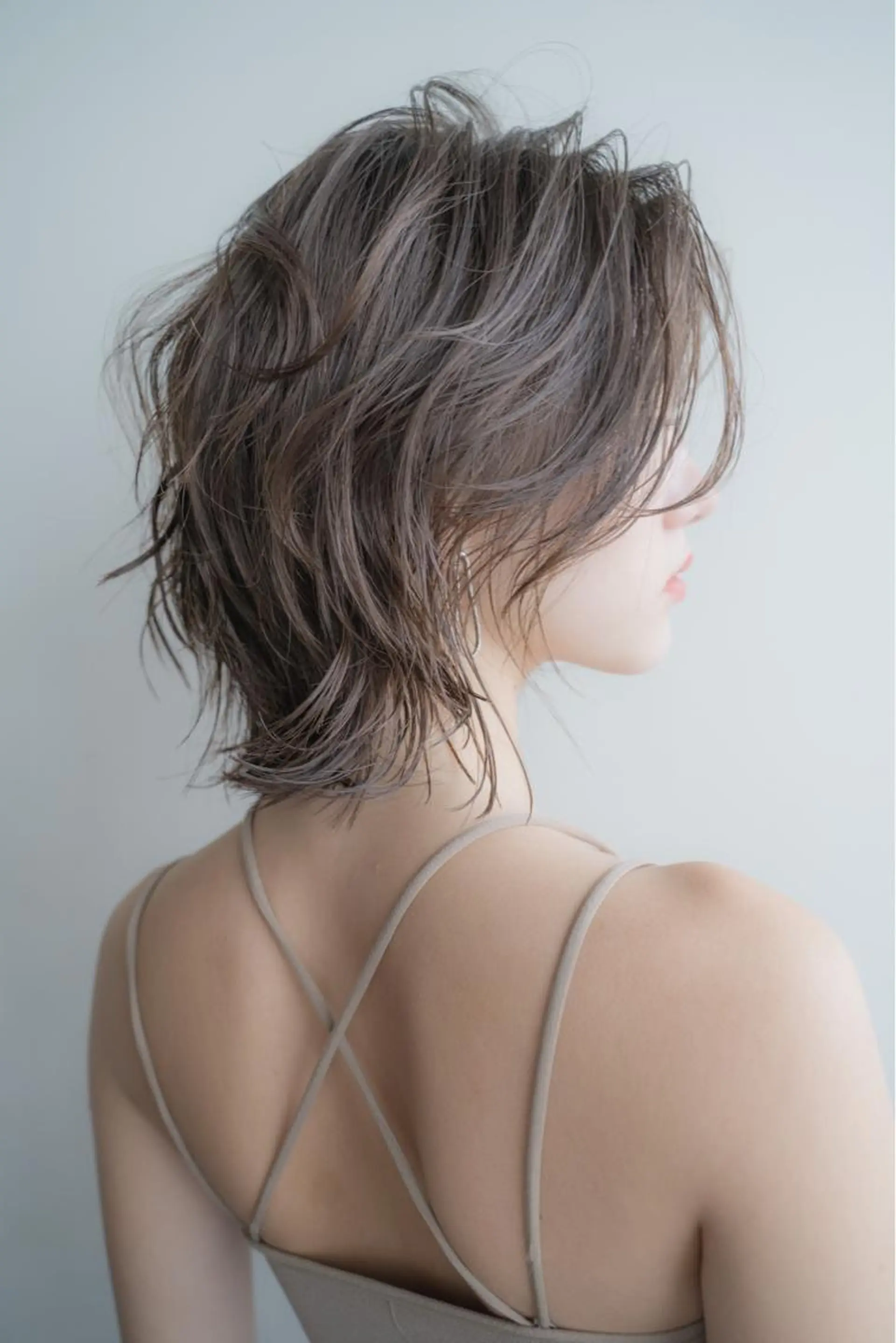 ショート シャドウパーマ/ 波巻パーマYu-Kiのヘアスタイル