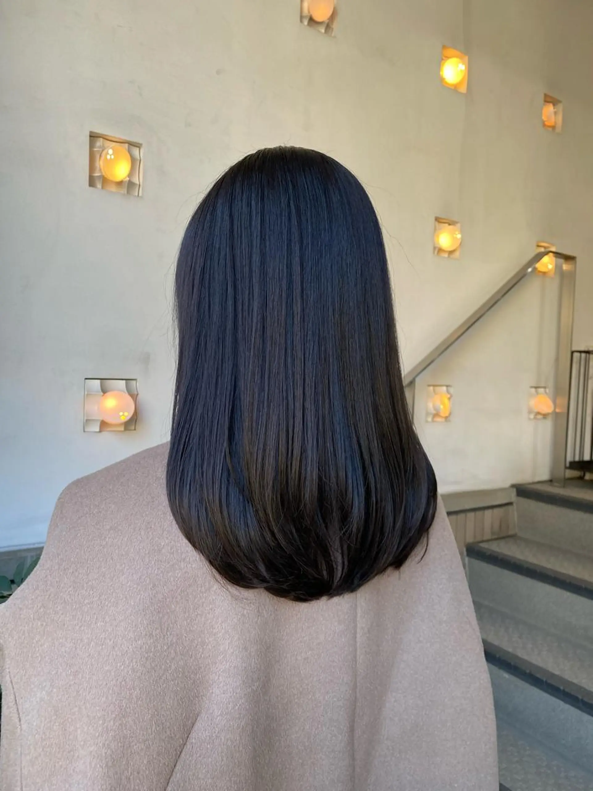 ミディアム カラー カット ヘアカラー トリートメント 統括マネージャー/ 髪のドクター/前原悟のヘアスタイル