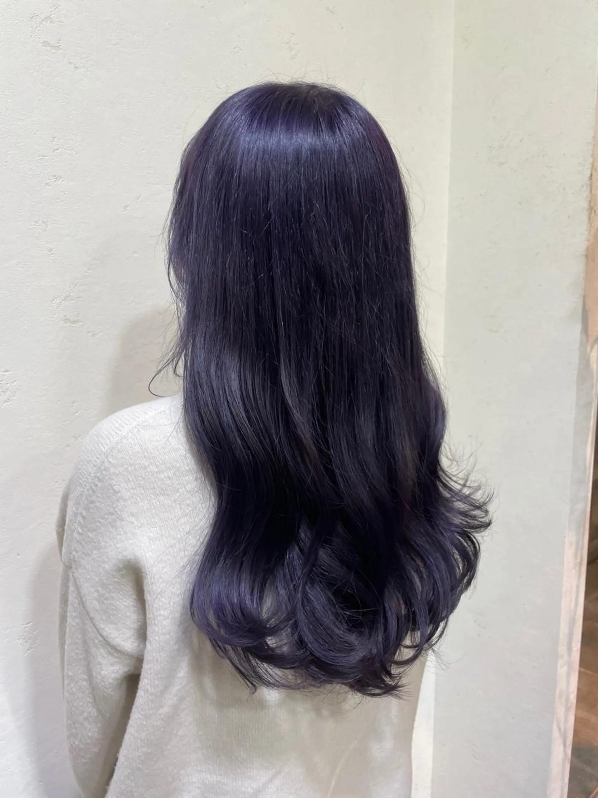 ロング カラー 齋藤 結愛のヘアスタイル