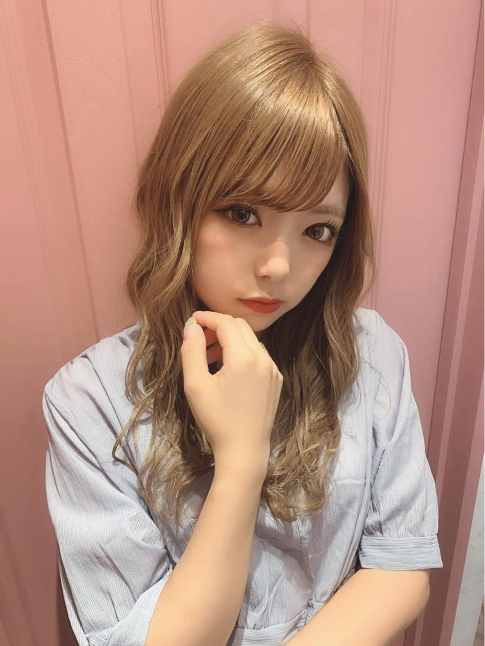 ミディアム アッシュ カット ヘアカラー トリートメント 代表山口ひな 髪質改善のプロのヘアスタイル