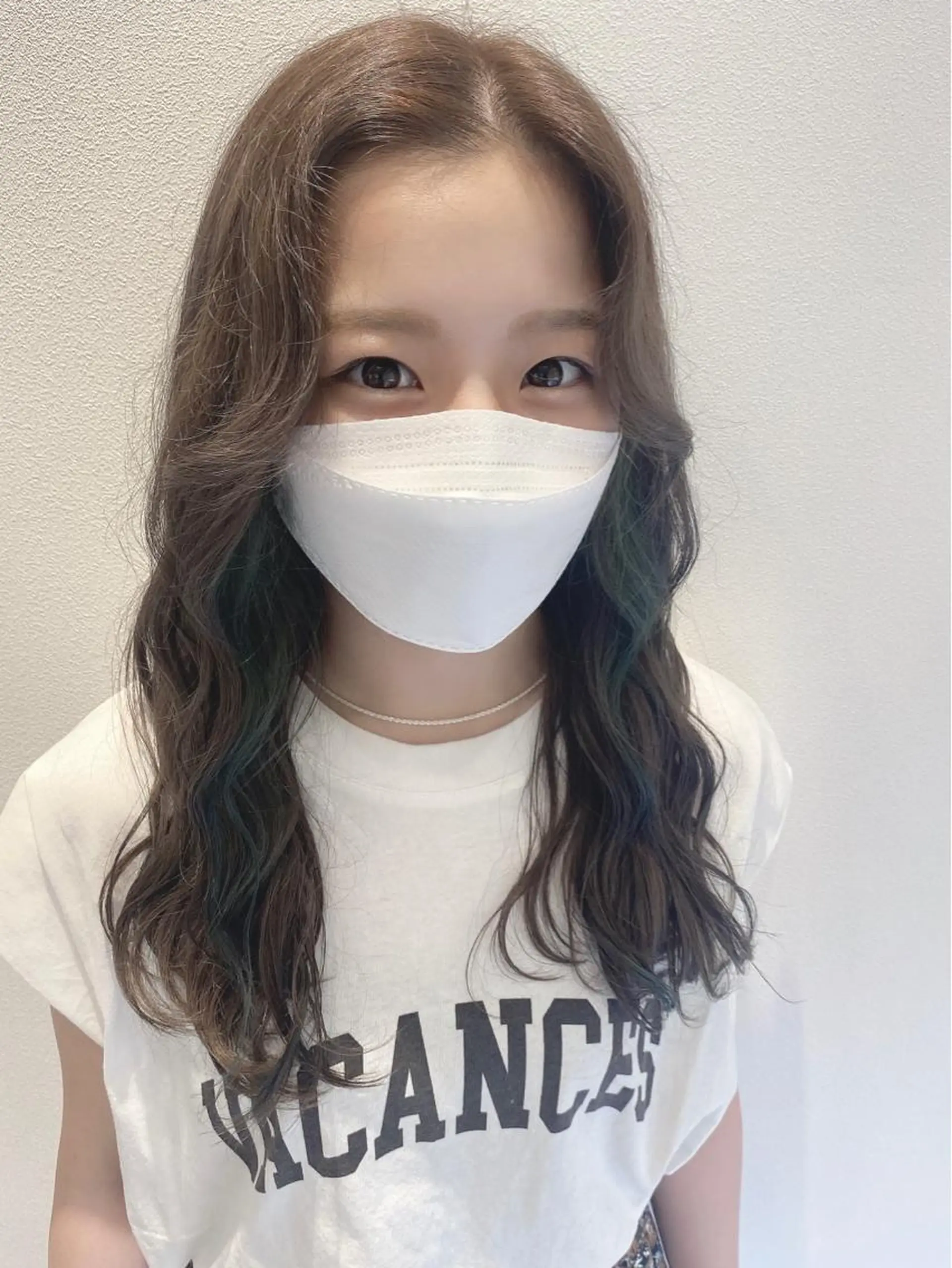 ロング カラー 💘韓国カラー💘 クルミのヘアスタイル