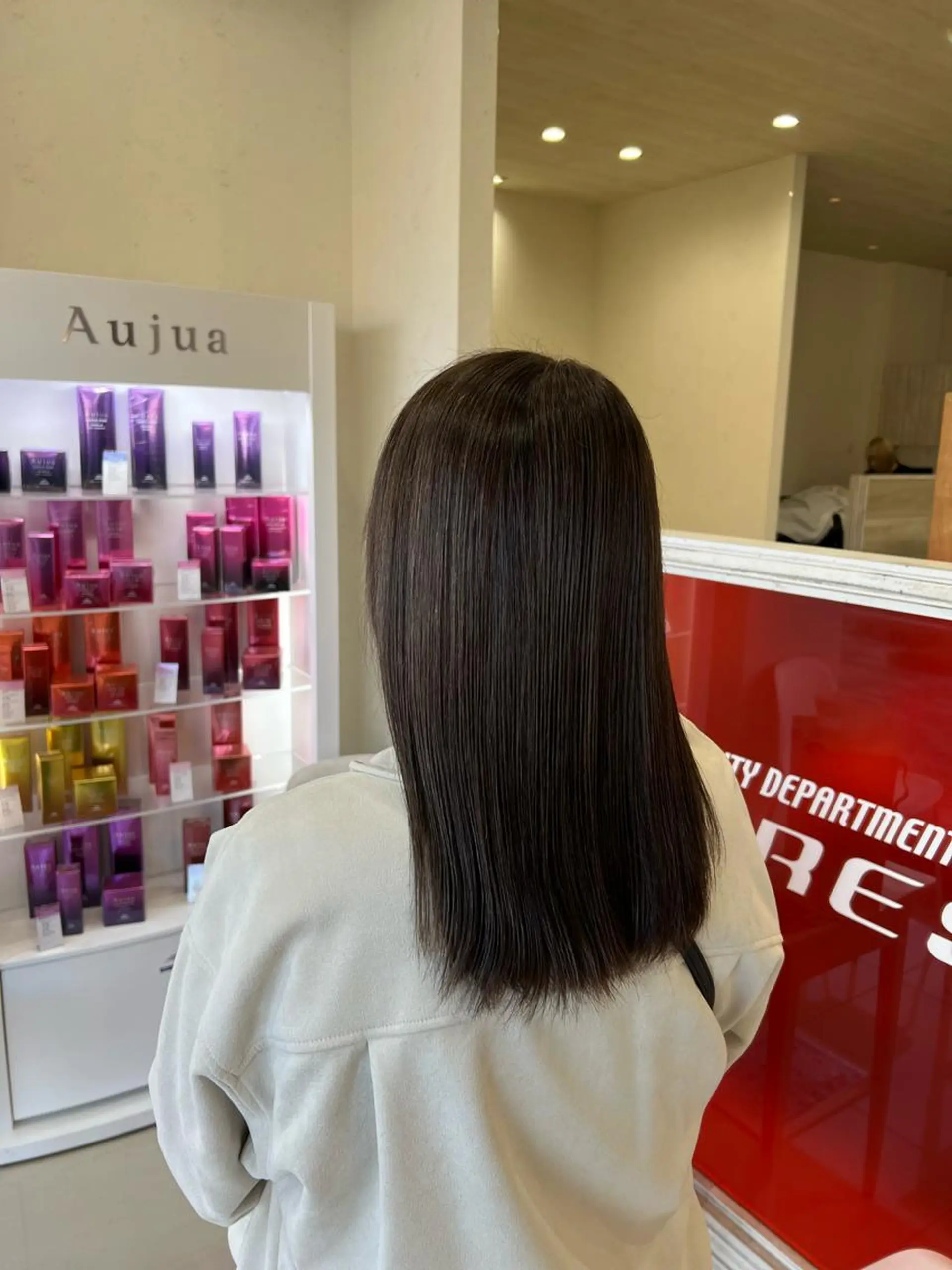 ロング カラー ヘアカラー 太白区白髪ぼかし/ ボブカット/千葉達人のヘアスタイル