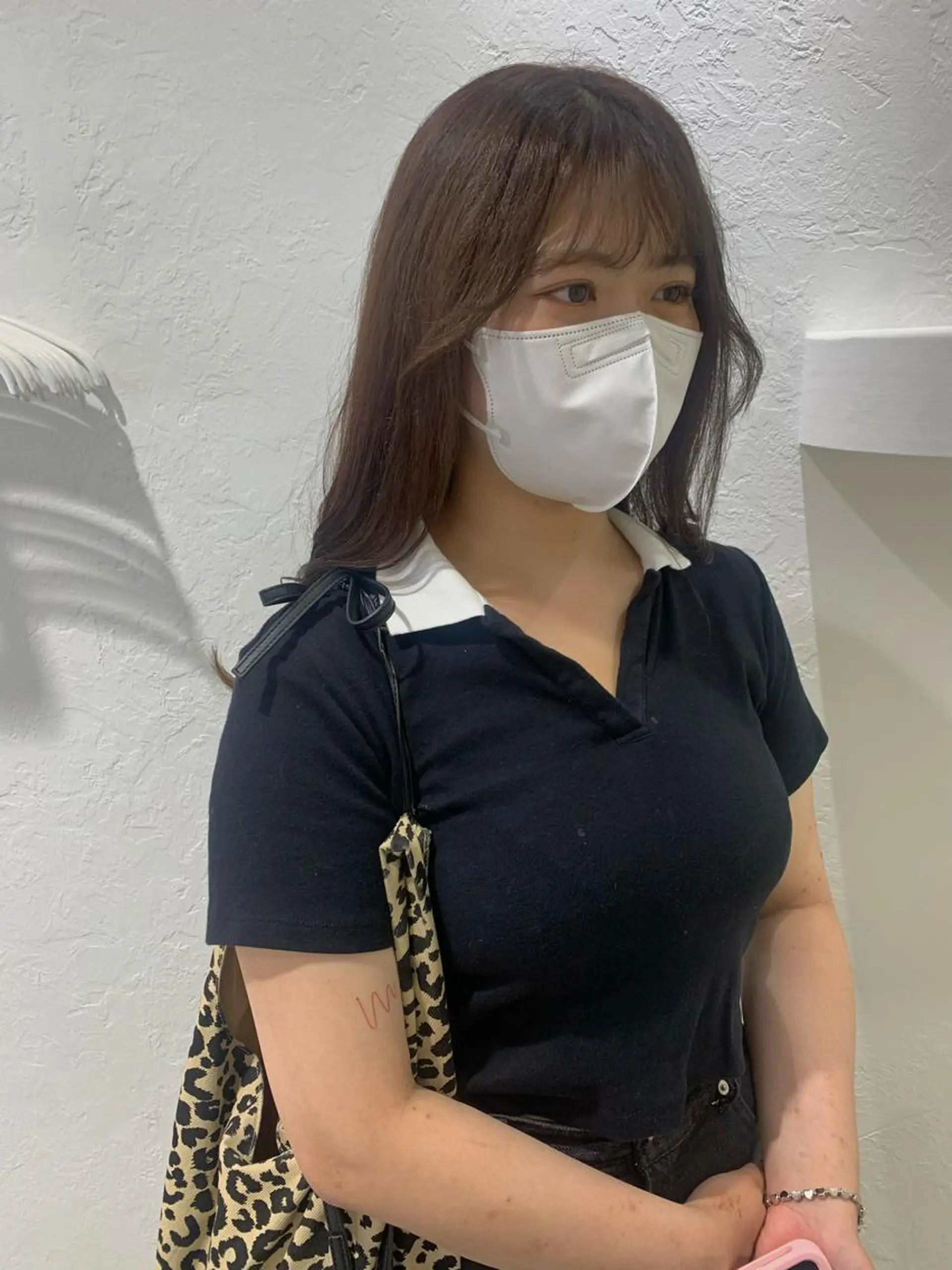 ロング カラー カット ヘアカラー トリートメント 顔周りレイヤー 🎀マリノのヘアスタイル