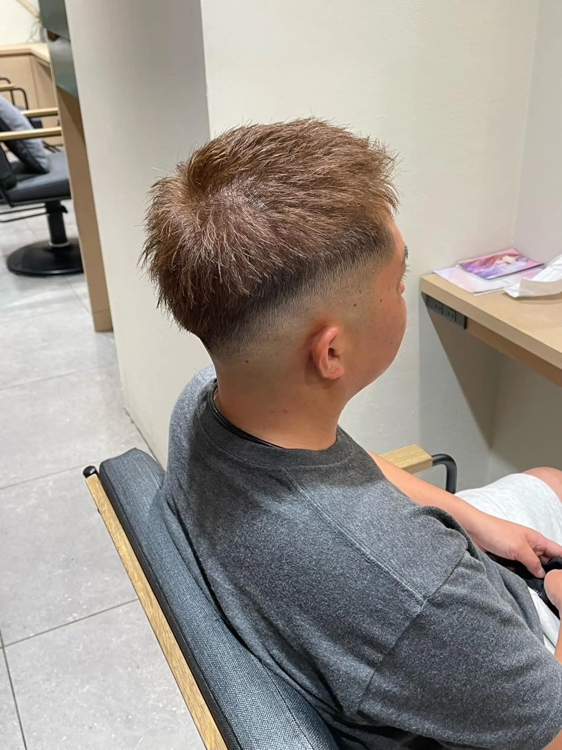 メンズ フェードカット スキンフェード カット Le'a所属・渋谷/フェード/ 國分 翔のヘアスタイル