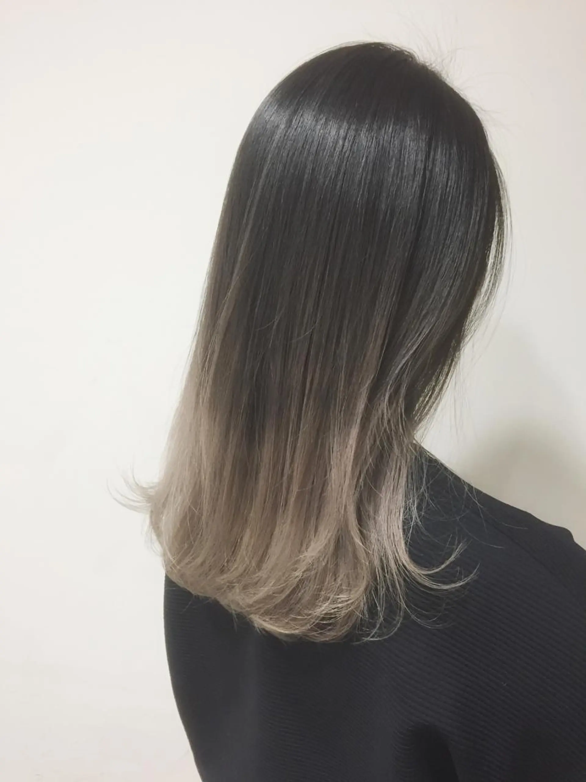 セミロング カラー ヘアアレンジ Hair mission【ヘアーミッション】心斎橋所属・エクステ／レイヤー 落合/心斎橋のヘアスタイル