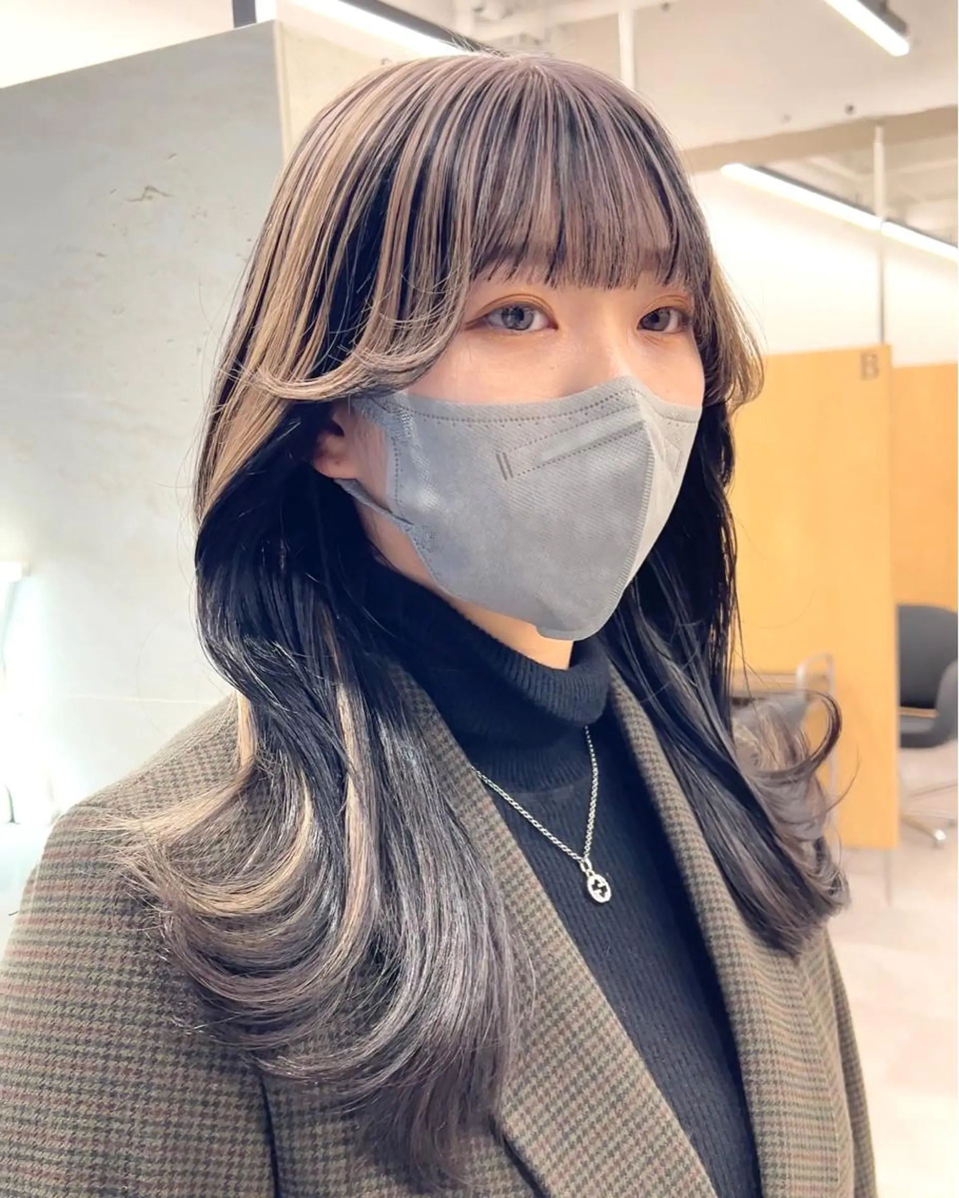 ミディアム ヘアカラー トリートメント カラー系/カット特化 🟠オオタキマサシのヘアスタイル