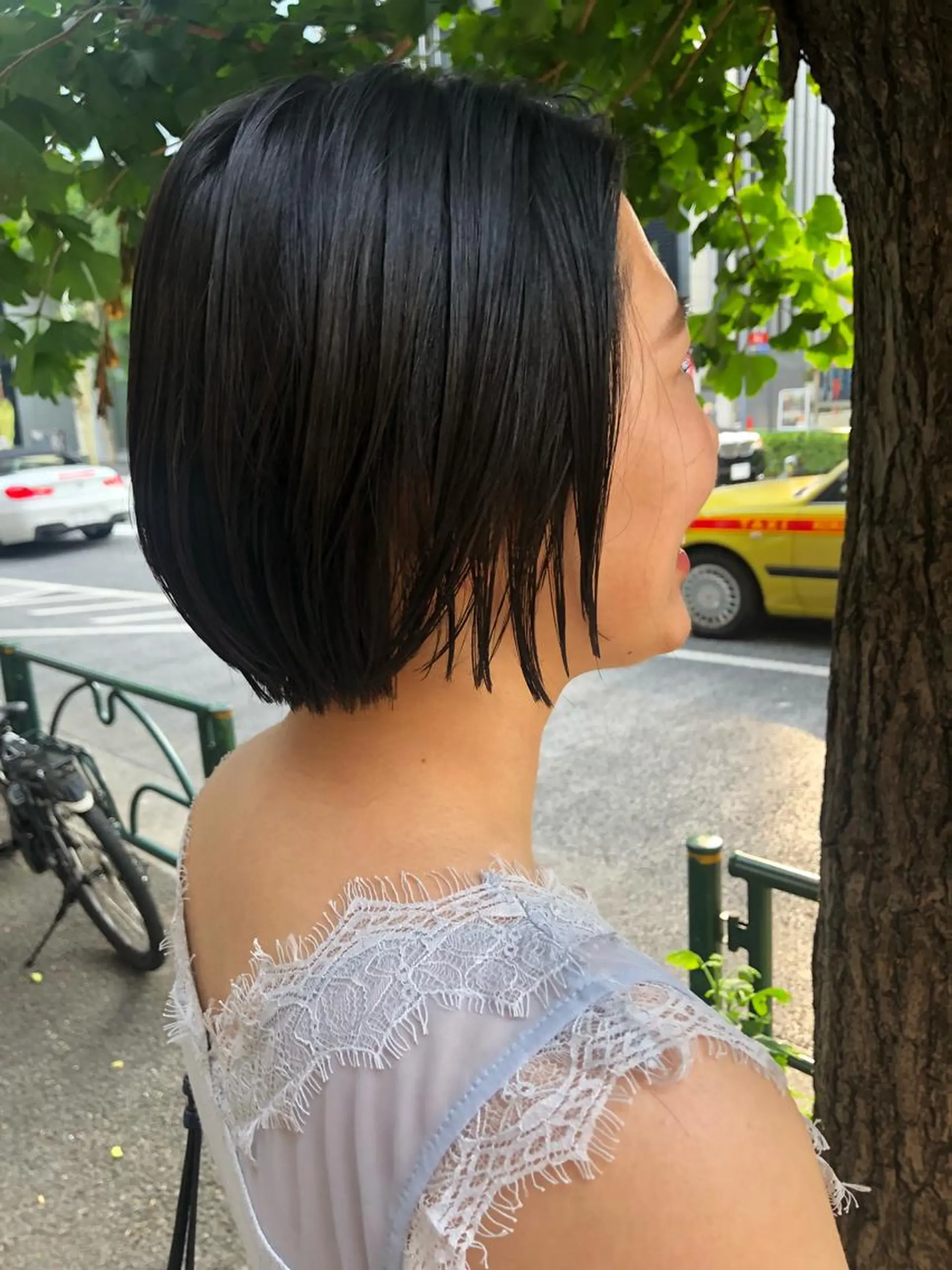 ショート ショートヘア せこぐち まいのヘアスタイル