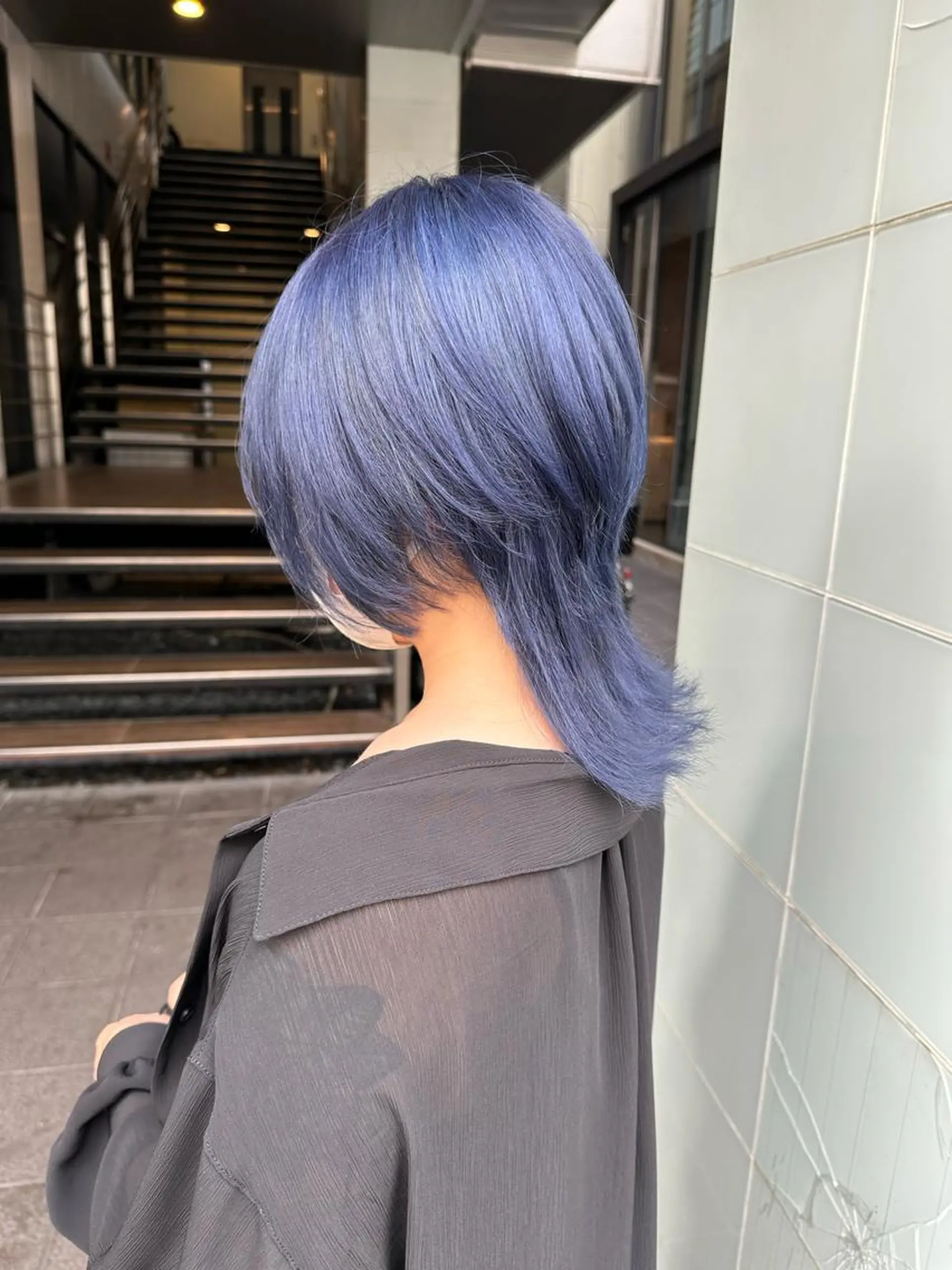 ミディアム ヘアカラー トリートメント yuuto🌈 冬の透け感カラーのヘアスタイル