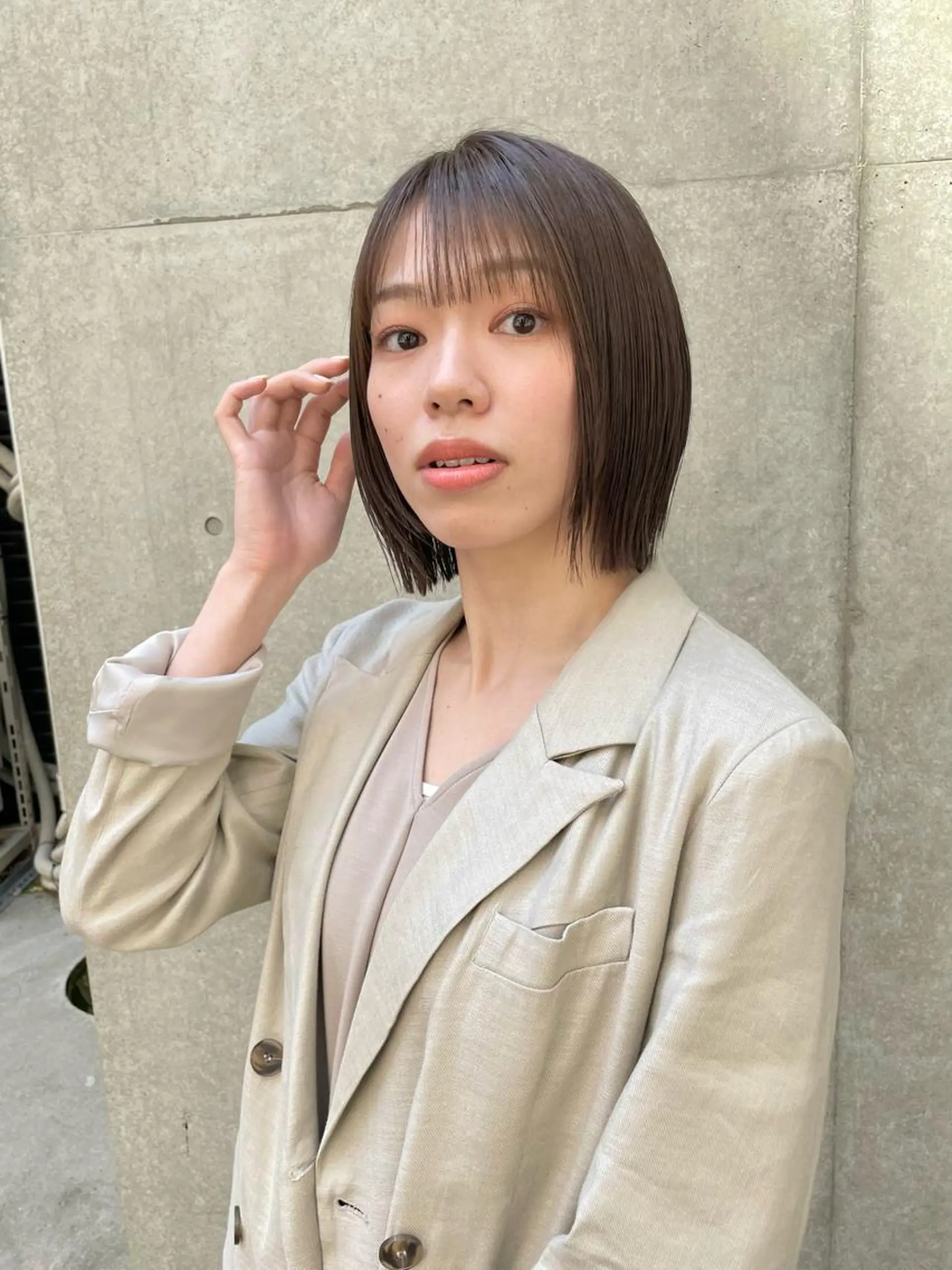 ショート カラー ヘアカラー トリートメント ツヤ美髪💐 髪質改善/高山愛来のヘアスタイル