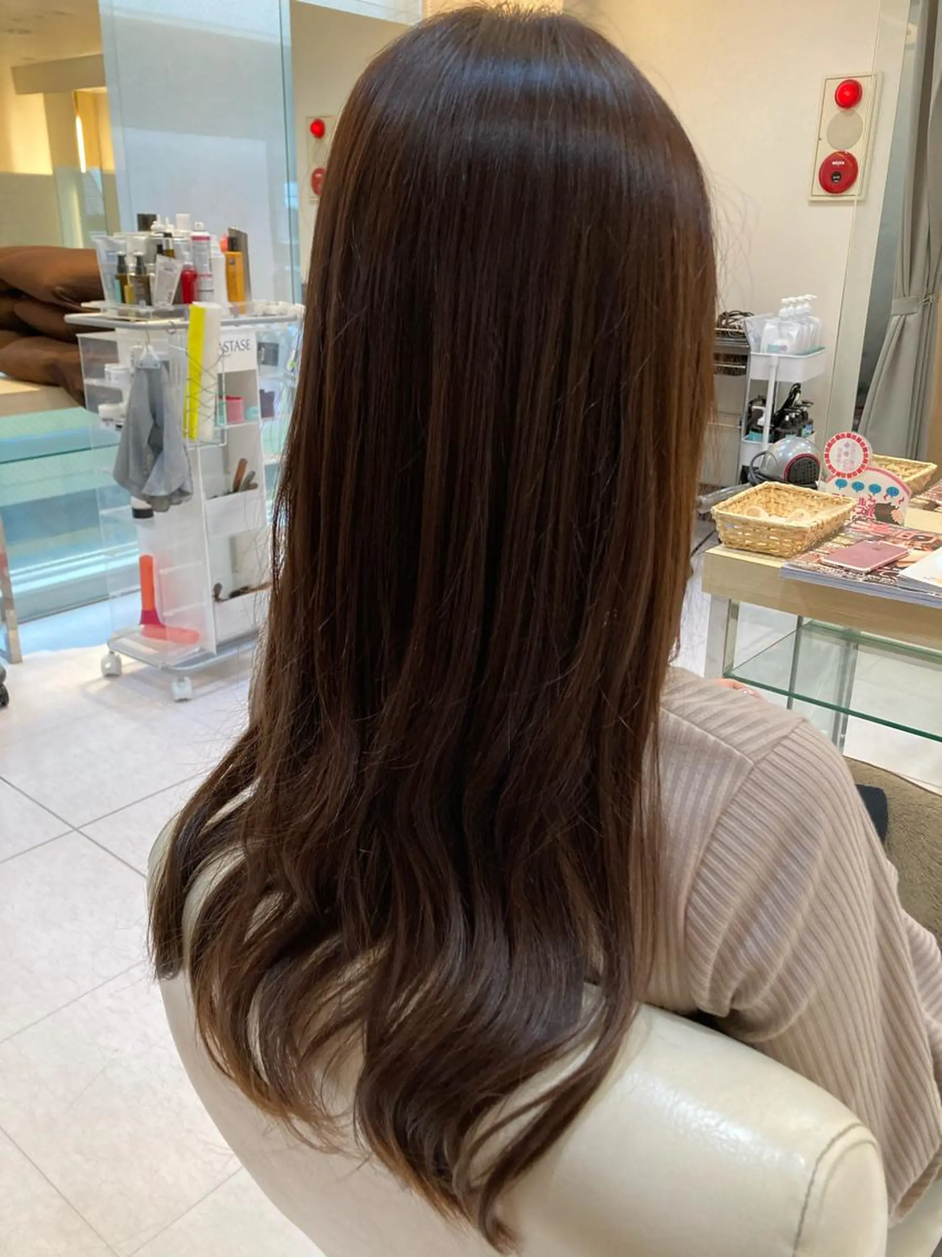 ロング カラー 後藤 瑞季のヘアスタイル