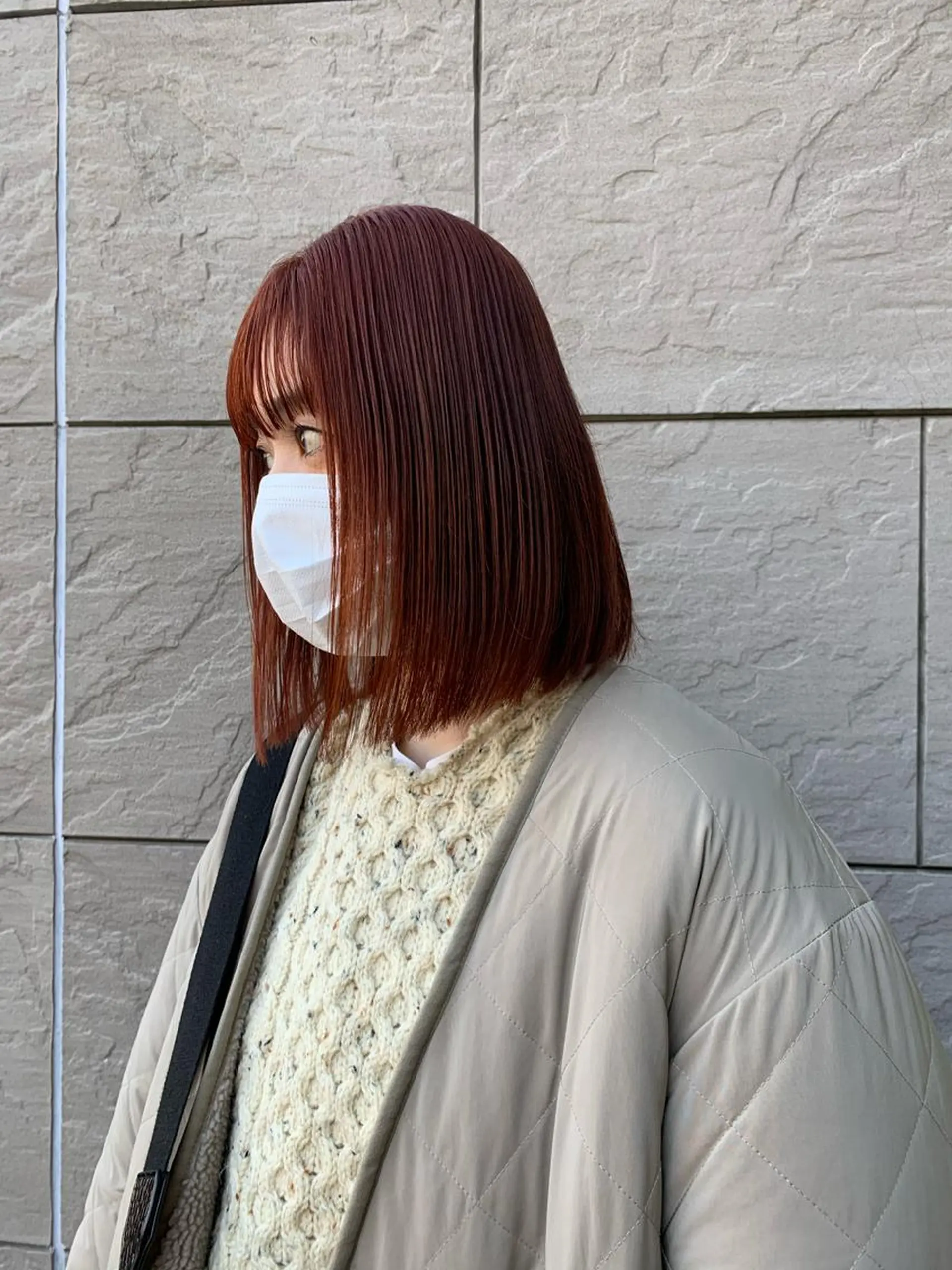 ミディアム カラー 似合わせウルフ/ レイヤー/山本祐輔のヘアスタイル