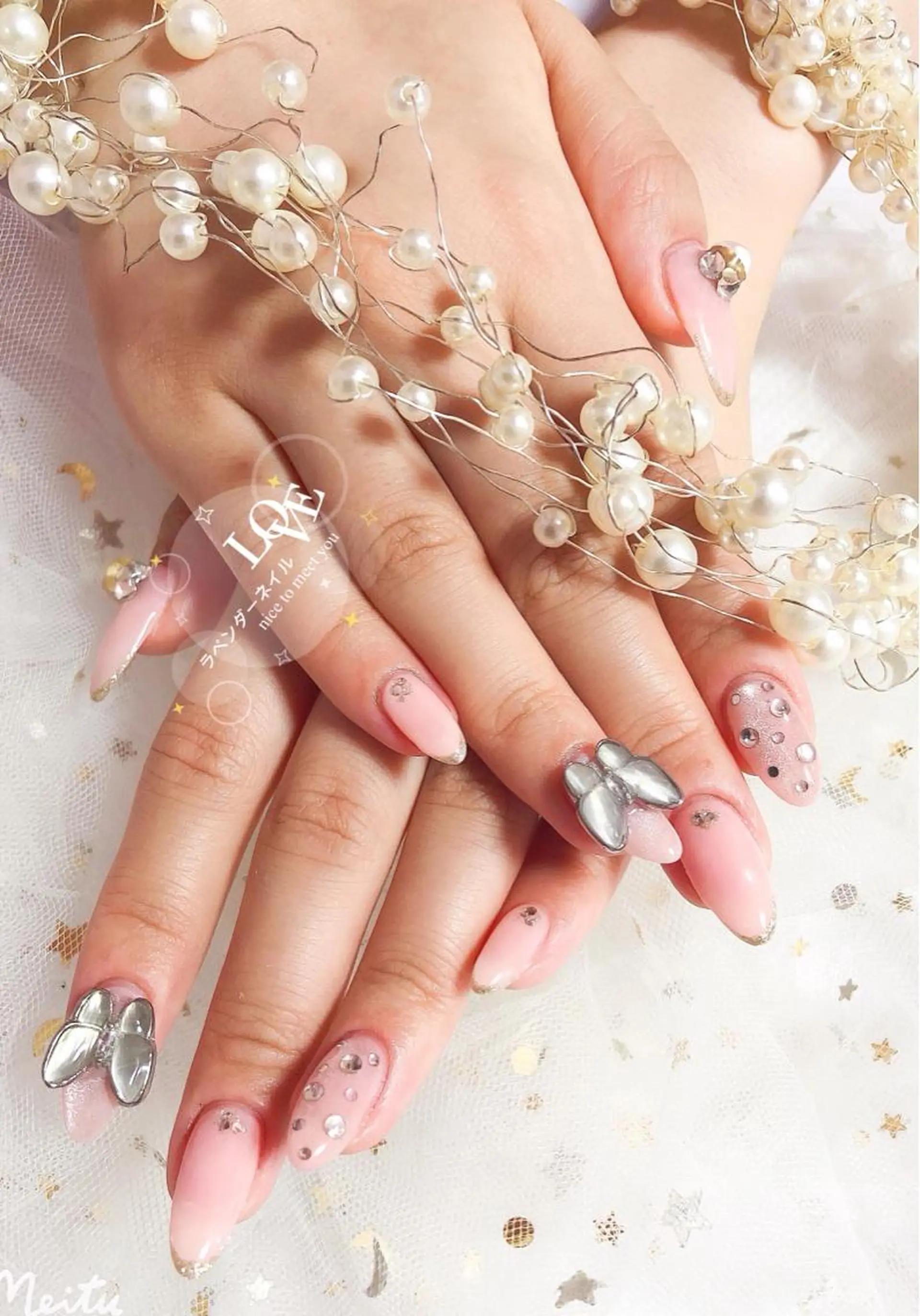 ネイル ラベンダー💖日暮里 ルル💖ネイルのネイルデザイン