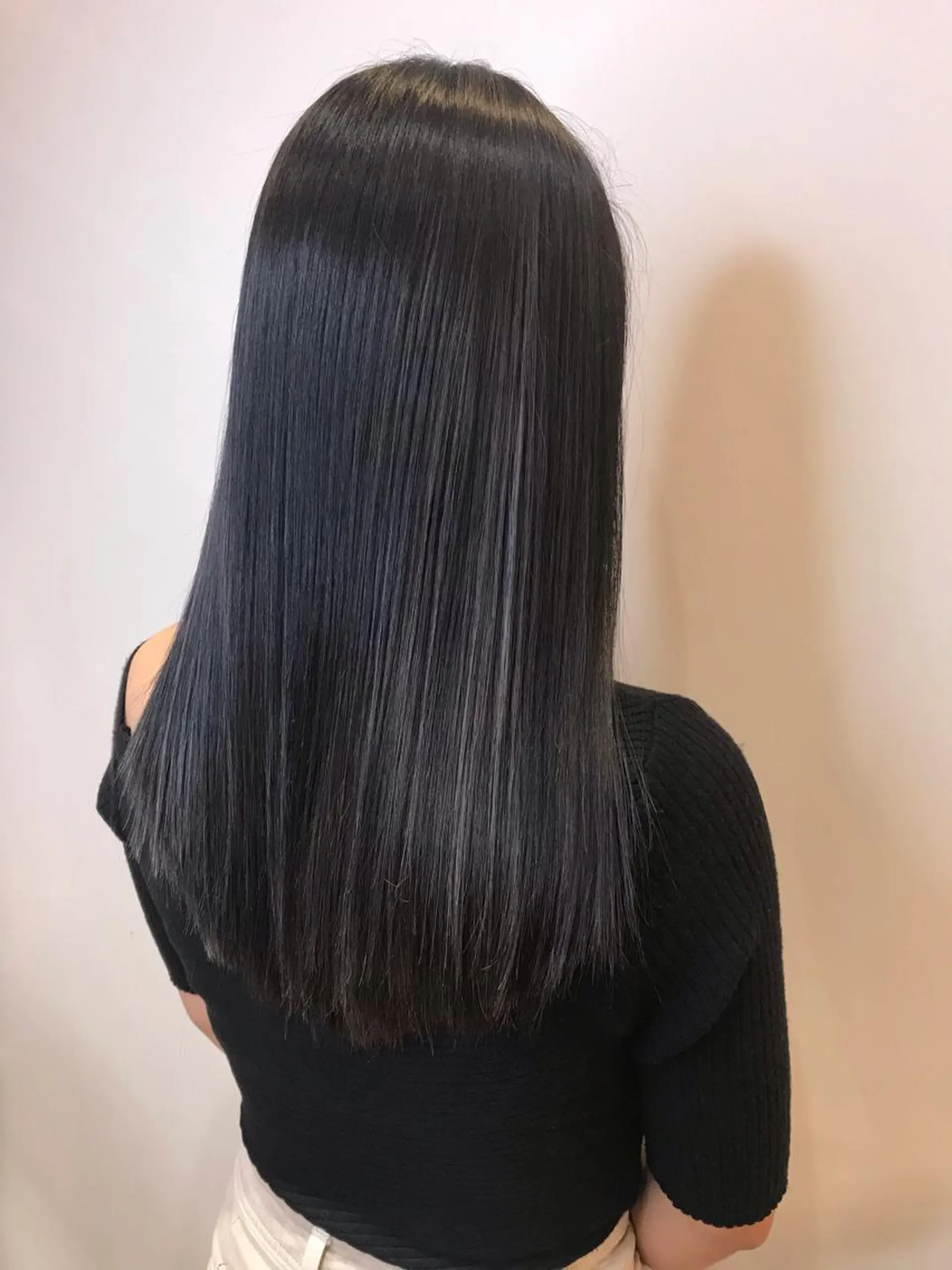 ロング カラー シールエクステ⭐️ オオミタクヤのヘアスタイル