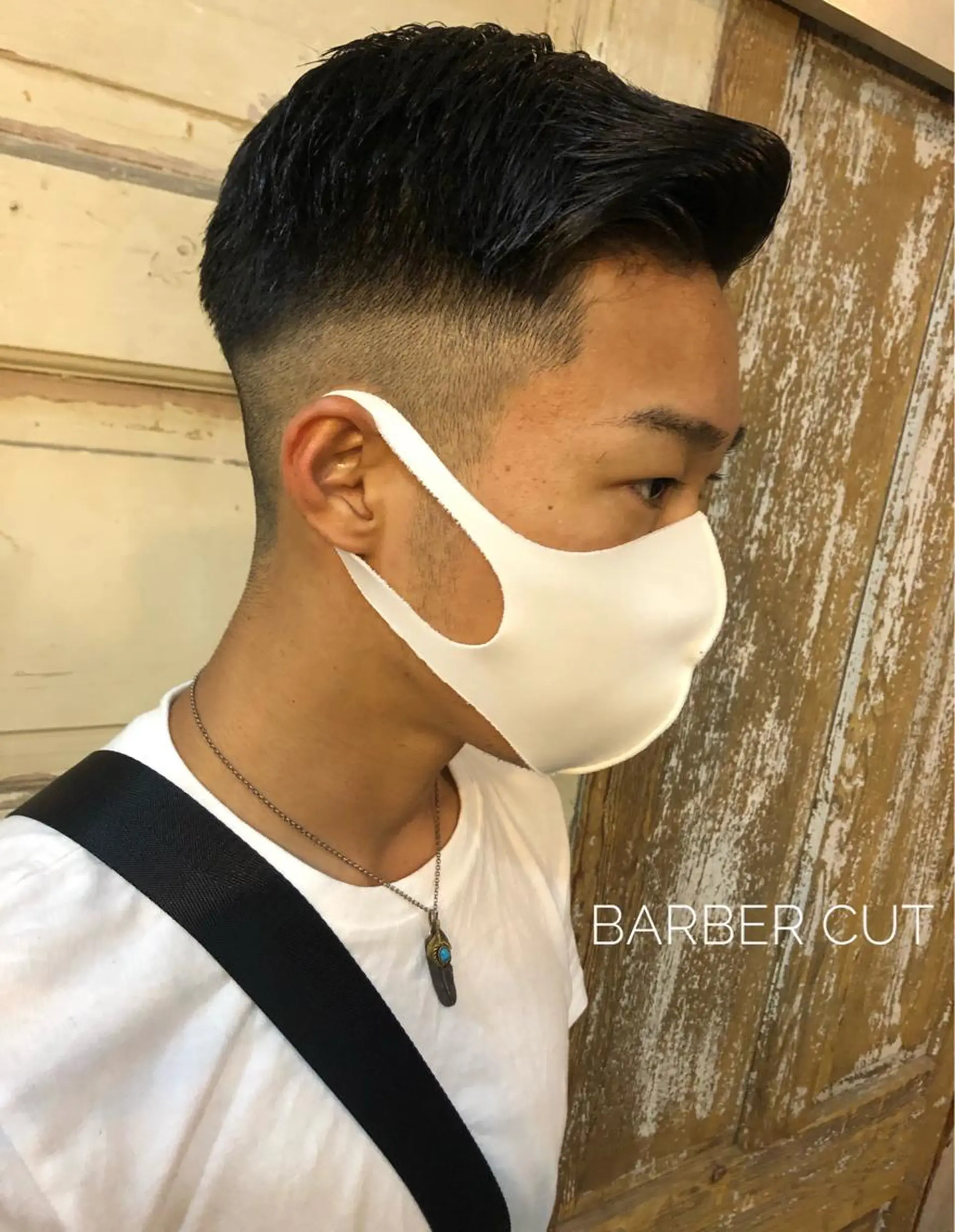 メンズ メンズ特化美容師 ハスイルイのヘアスタイル