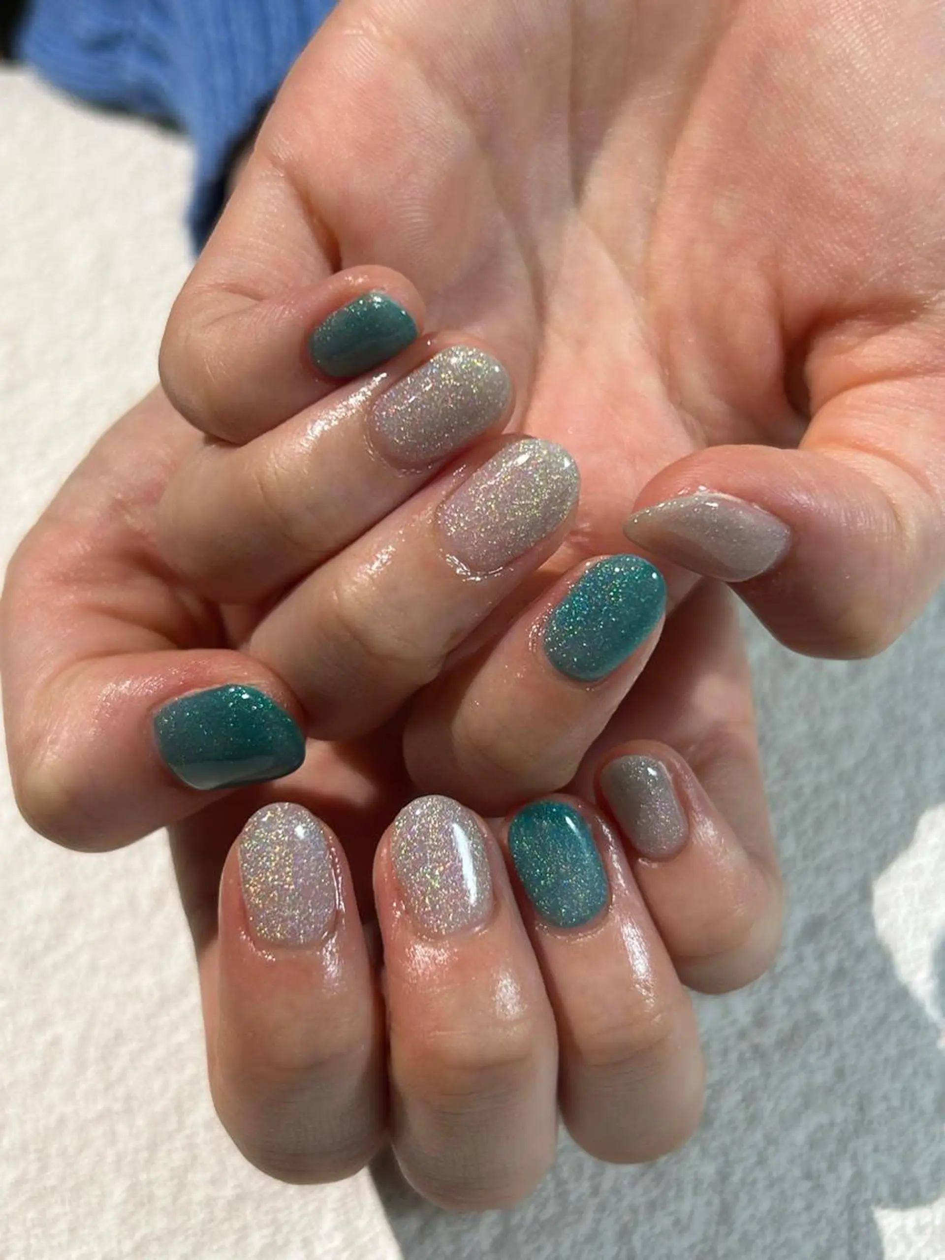 ネイル マグネットネイル たまプラーザ ANZUのネイルデザイン