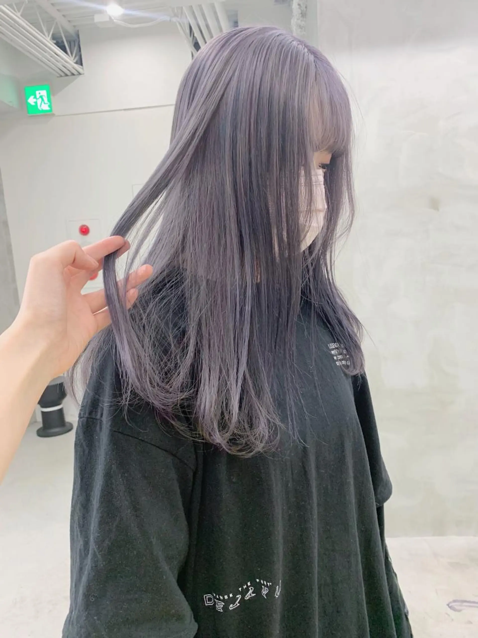 ロング カラー ブリーチ ケアブリーチ ブームボックス所属・🐝ハイトーンカラー hachi🐝のヘアスタイル