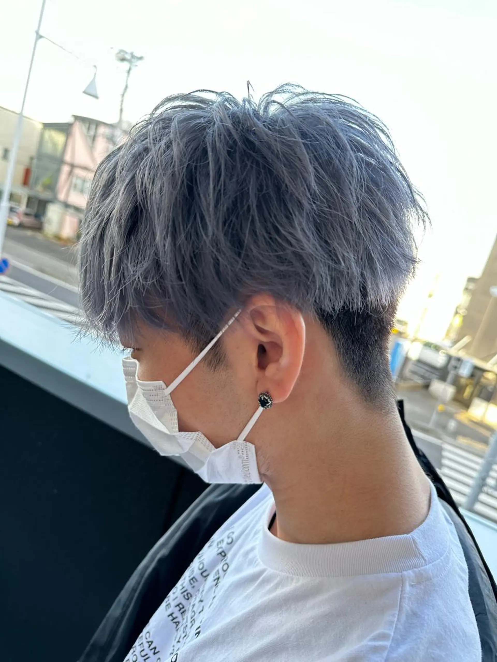 メンズ ヘアカラー 下島 優人のヘアスタイル