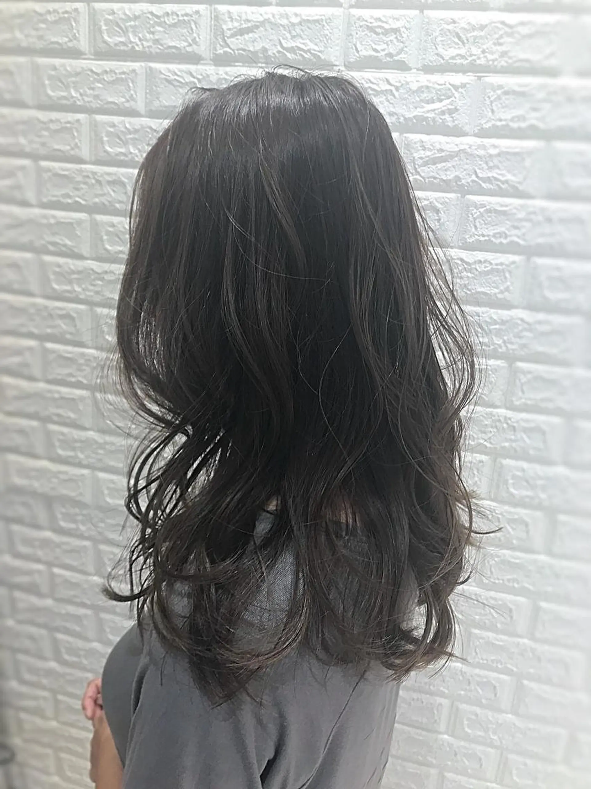 ロング カラー カット ヘアカラー 岡田詩織 MODE Ks松原店のヘアスタイル