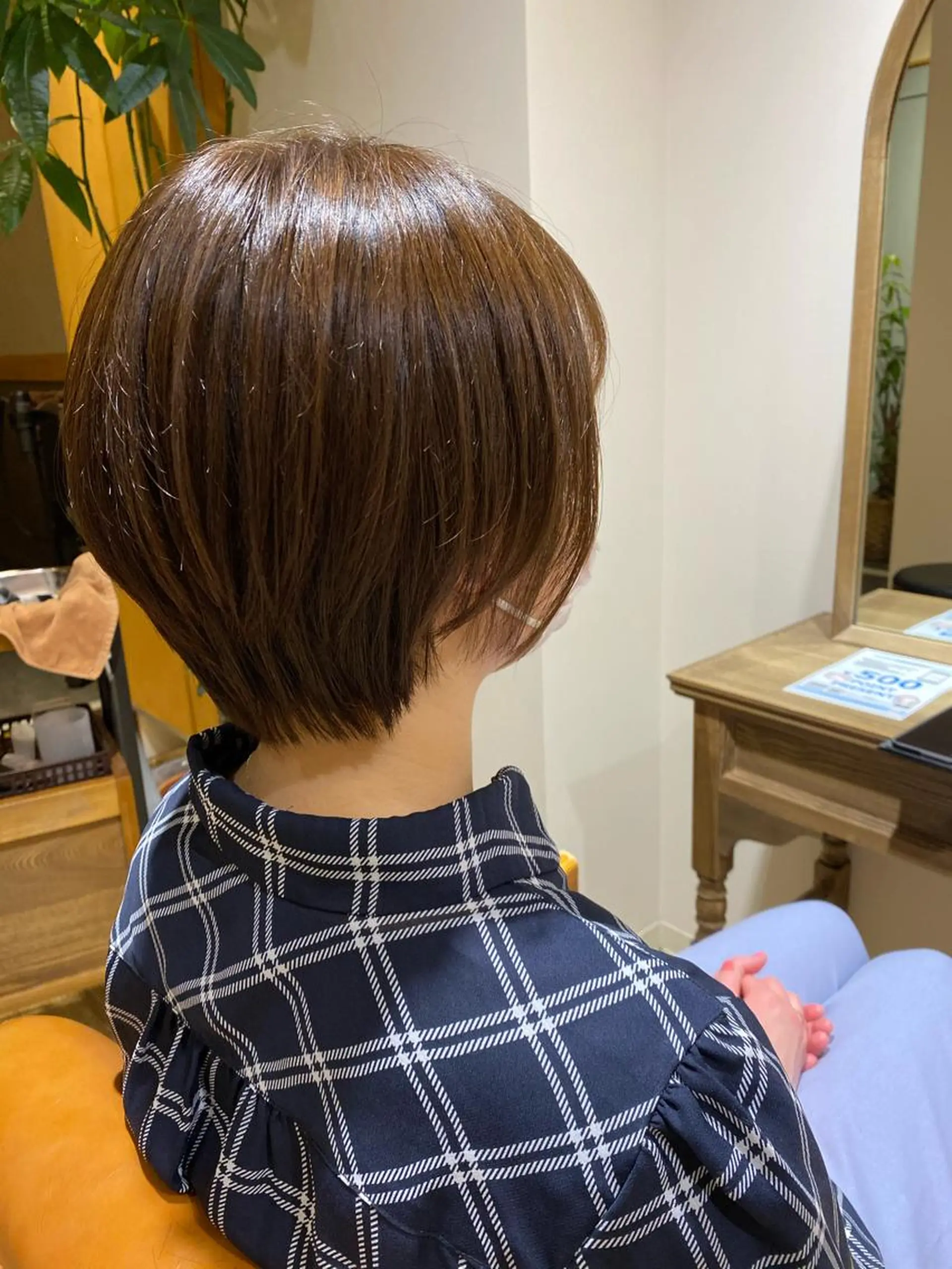 ショート ショートボブ ボブ ショートヘア Adatto所属・田中 美沙希のヘアスタイル