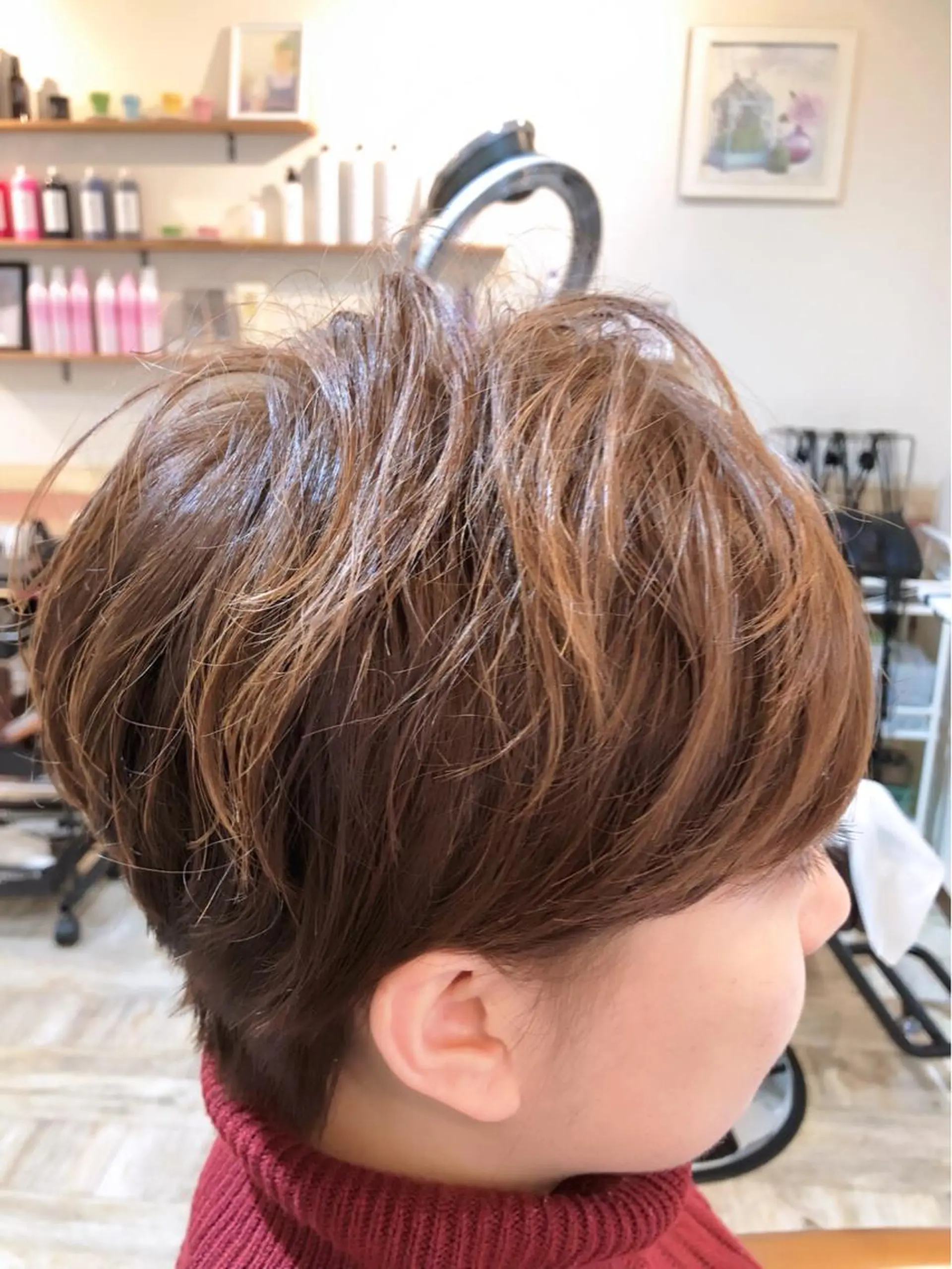 ショート カラー 【垢抜け大人髪】 TIARA西山のヘアスタイル