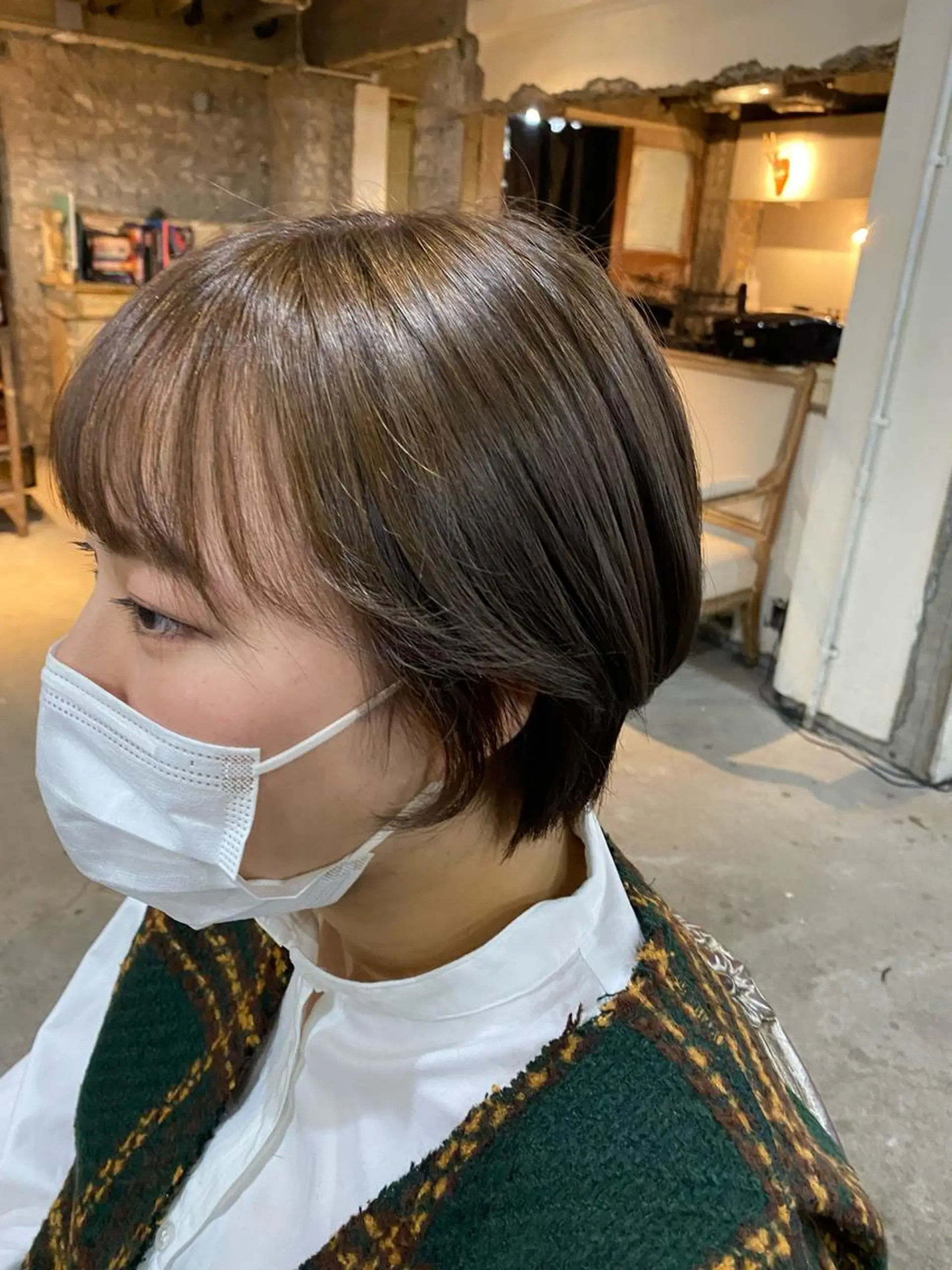 ショート カラー お任せヘア☘️☘️ 及川渚のヘアスタイル