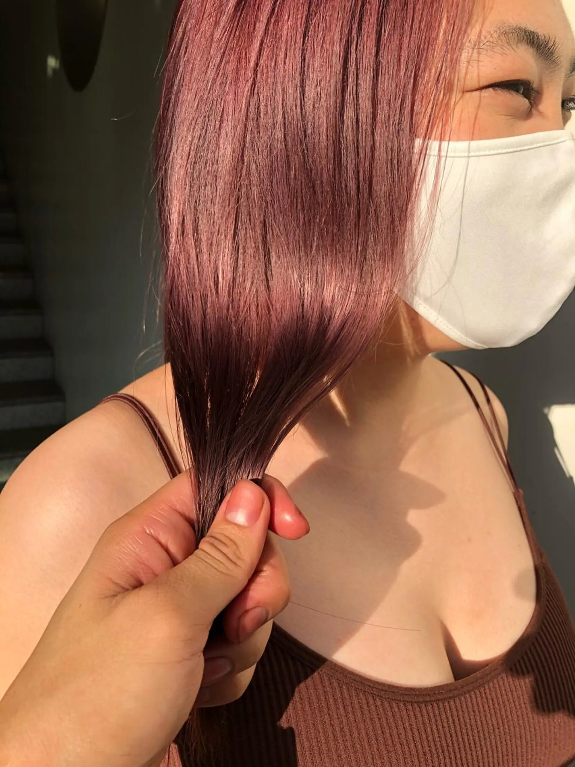 ミディアム カラー ブリーチ ケアブリーチ ダブルカラー ハイトーンカラー ピンクカラー カット ヘアカラー トリートメント PALAN K-Beauty SHINJUKU所属・“ミニモ最高評価獲得 “代表"Kohei"のヘアスタイル