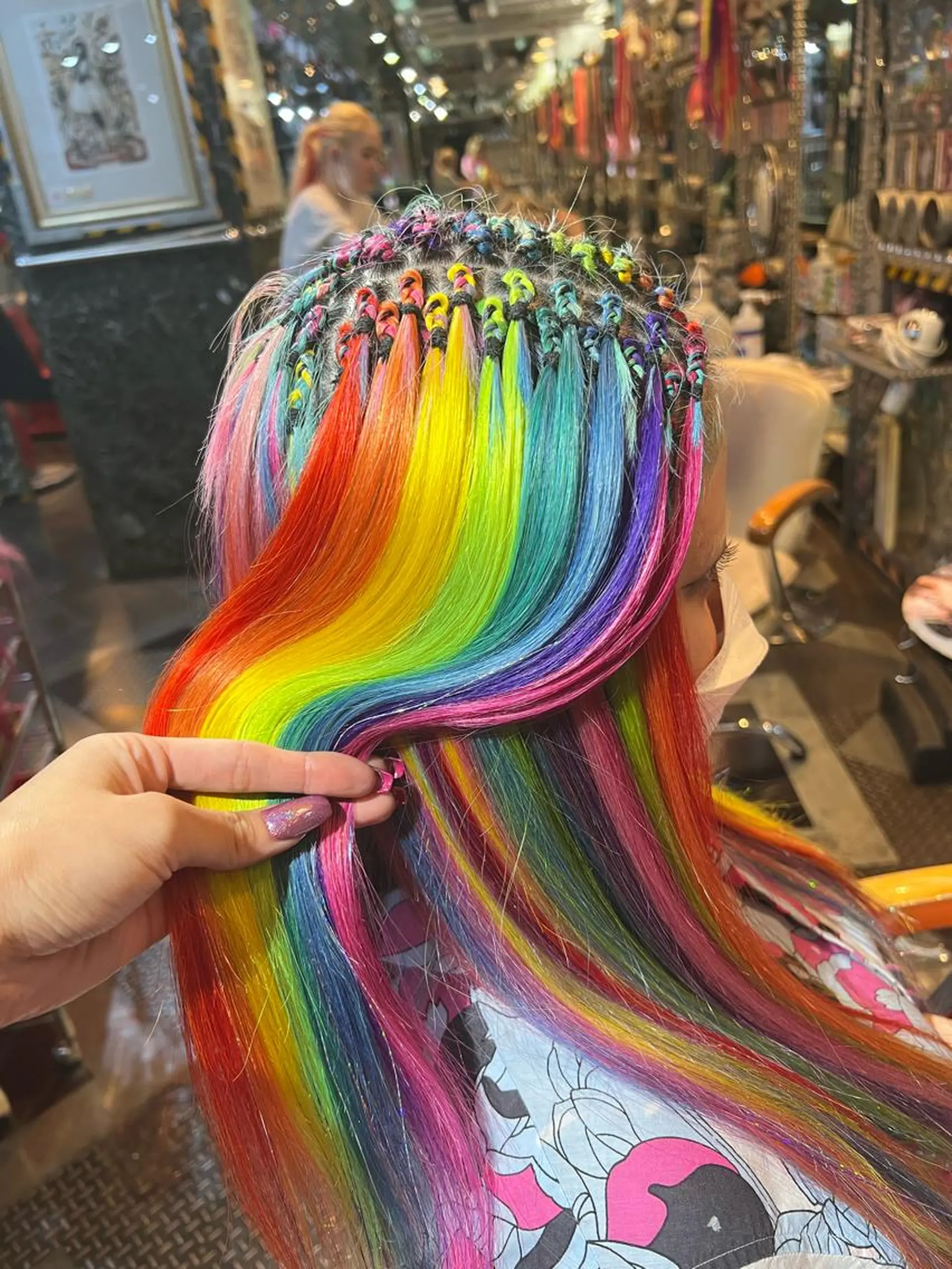 セミロング カラー ヘアアレンジ Hair Salon ADNESS所属・KOYA コヤのヘアスタイル