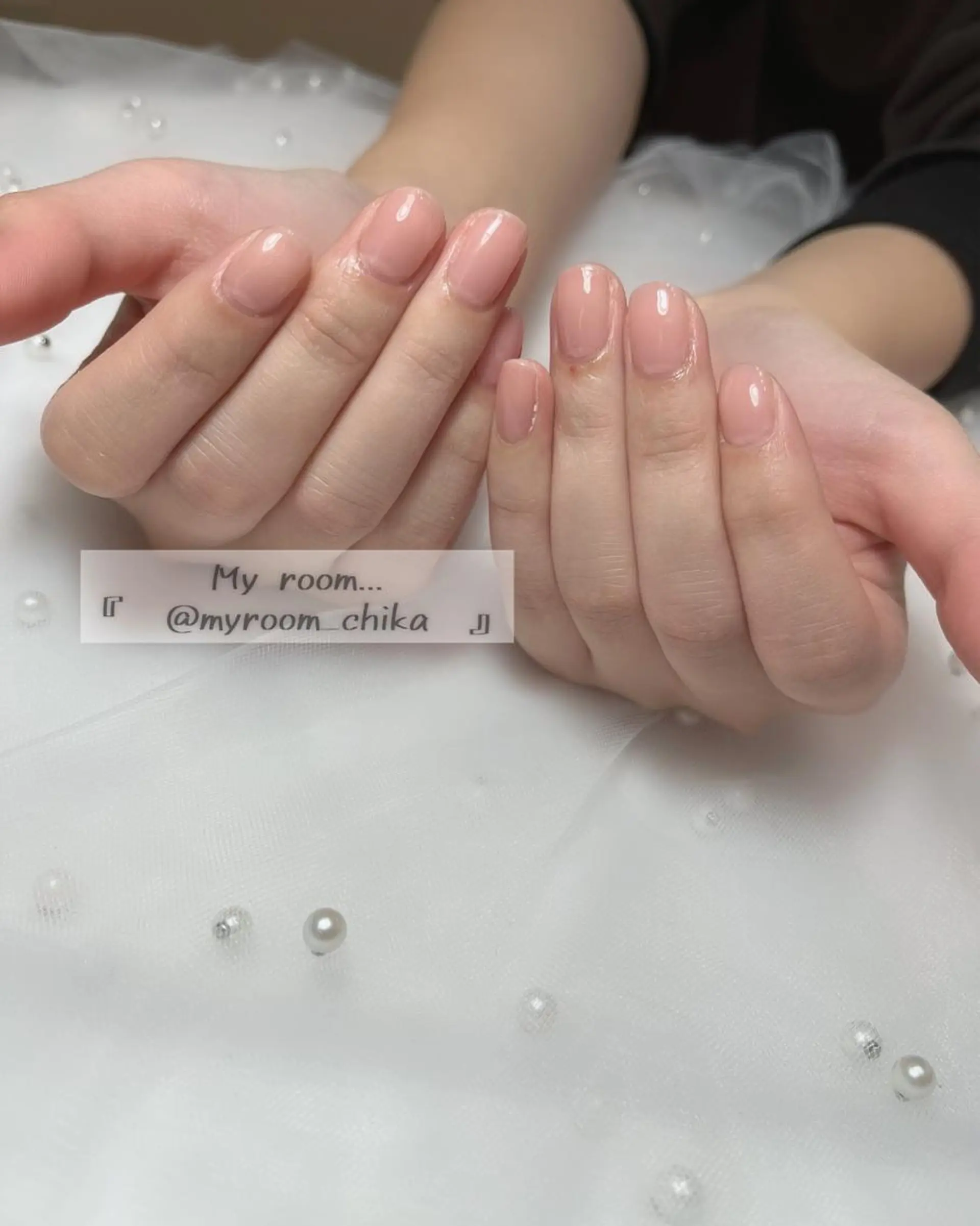 ネイル シンプルネイル ハンドネイル フットネイル Amua.facial salon所属・Amua.ハーブ 新宿御苑駅前のエステ・リラクイメージ