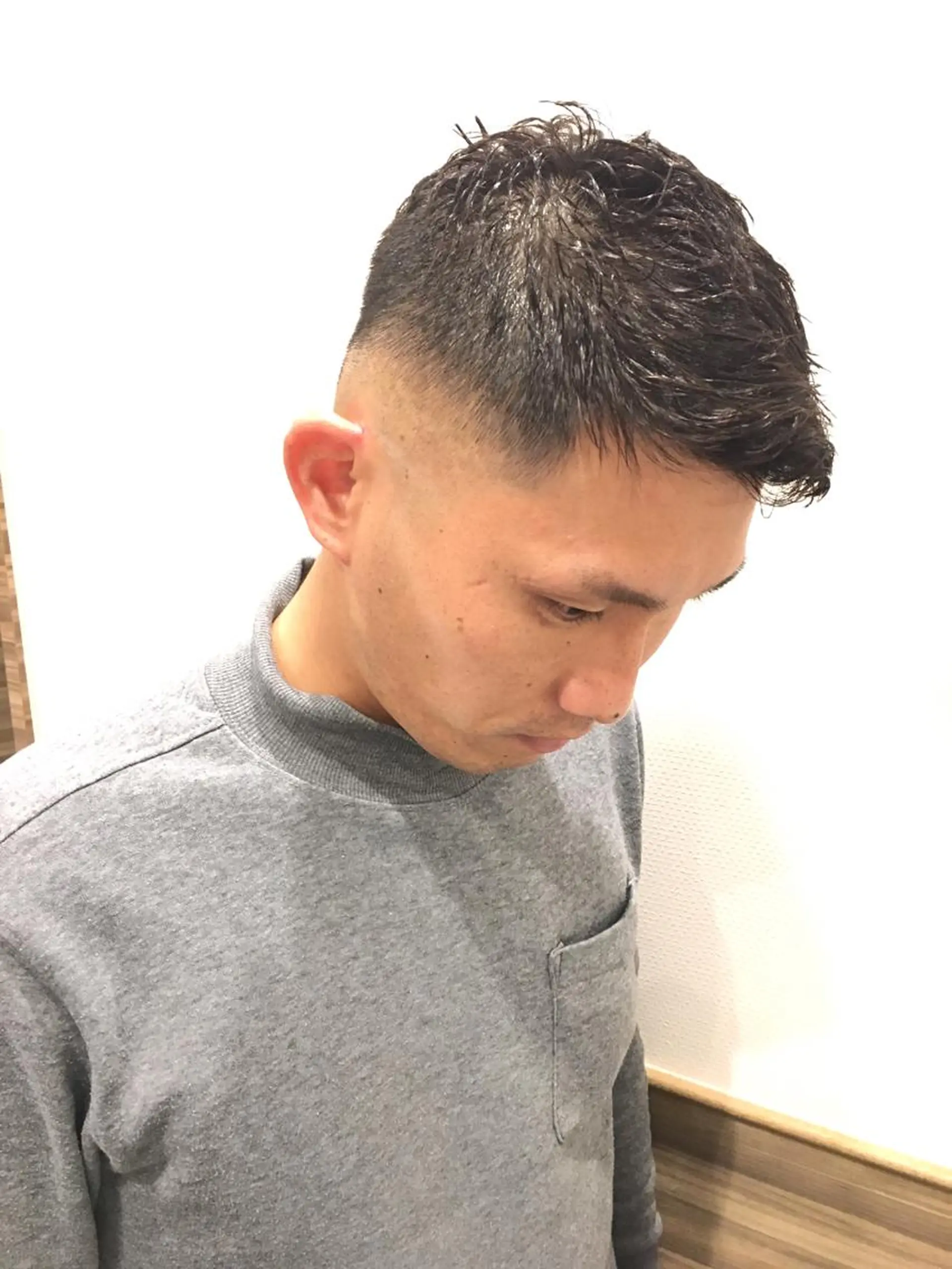 ショート ゼロスバーバーショップ所属・予約1000件超 ✨メンズパーマのヘアスタイル