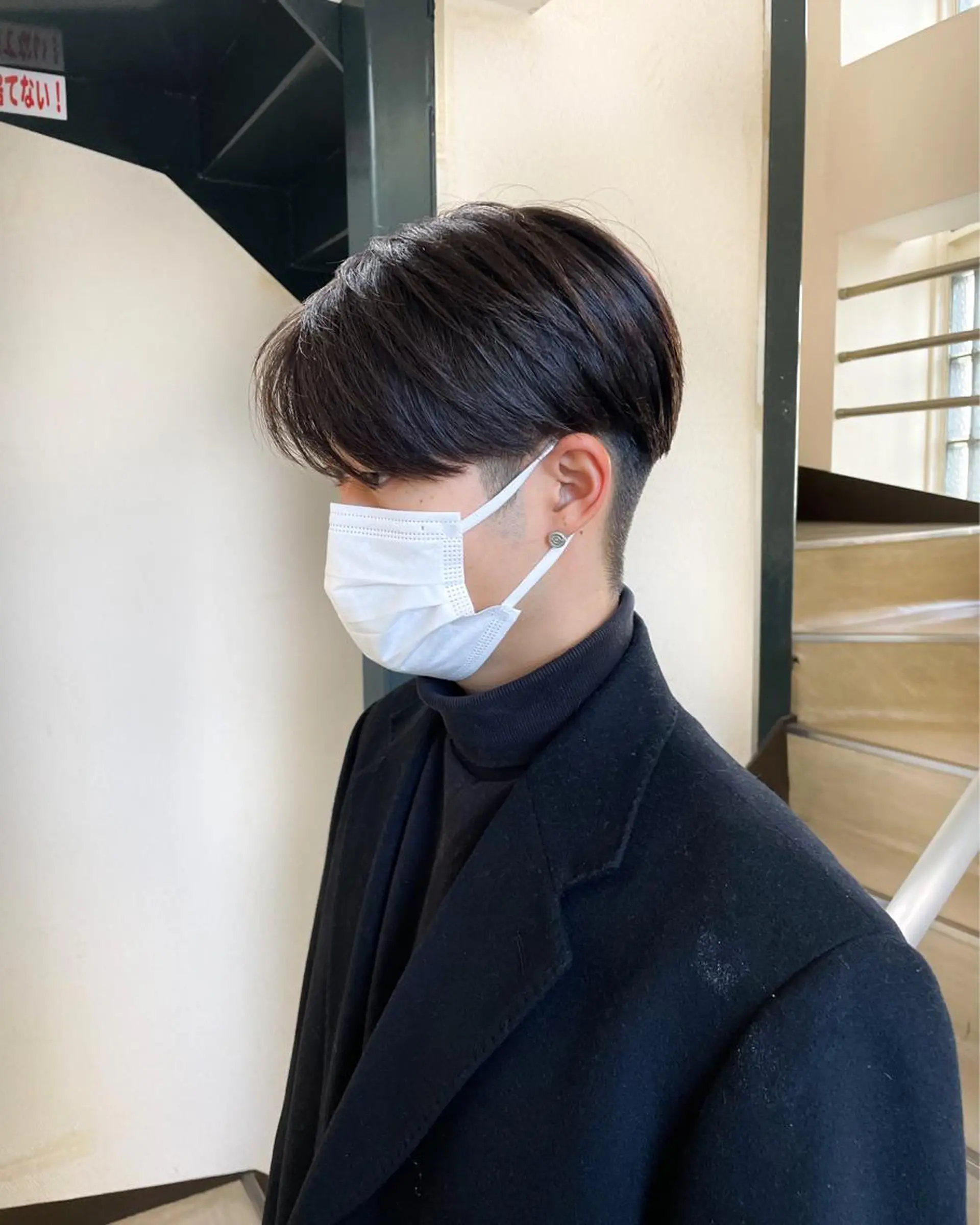 ショート メンズ マッシュ ショートヘア カット 縮毛矯正 メンズ特化/ 山口大輝のヘアスタイル