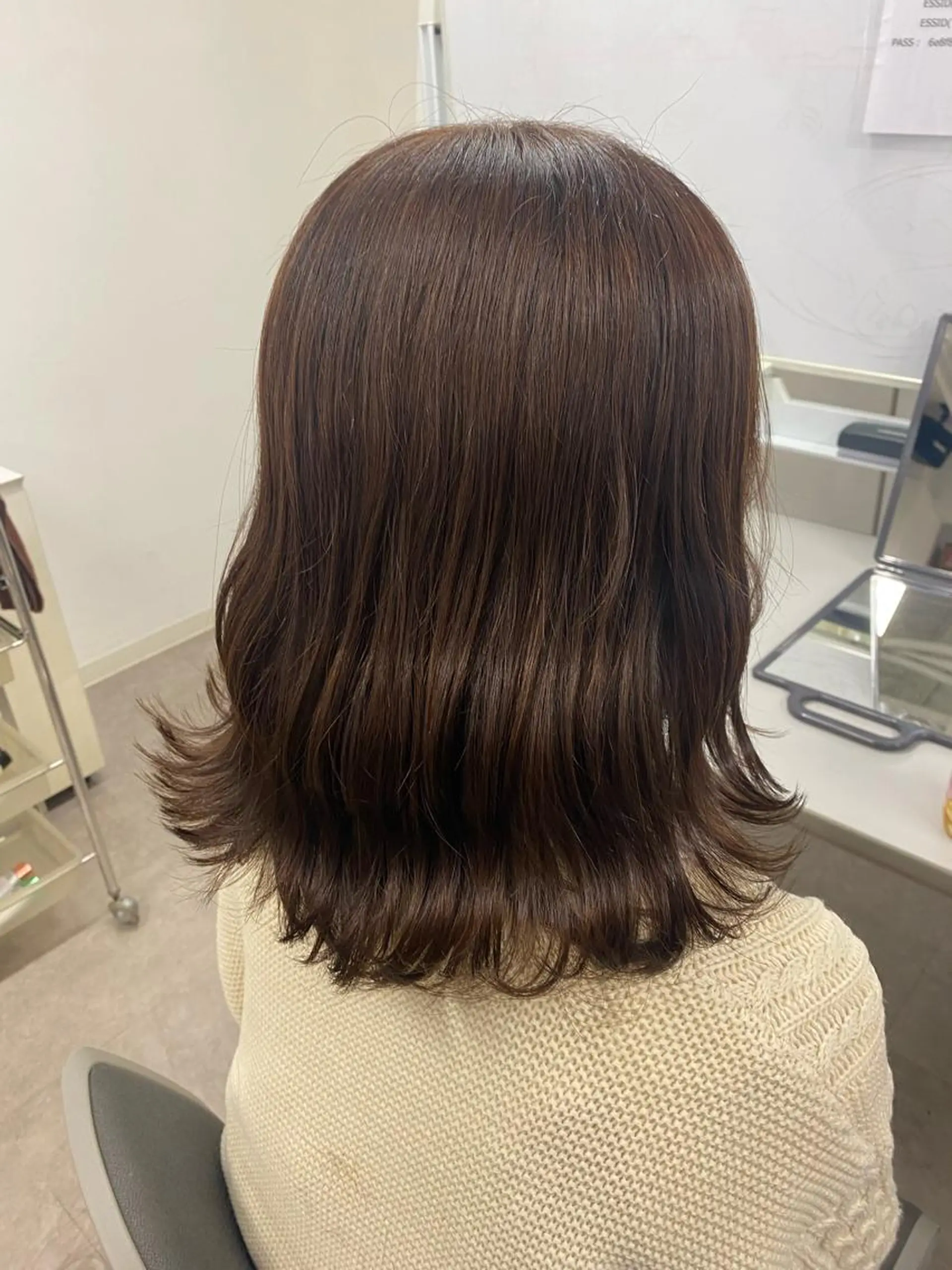 ミディアム カット ヘアカラー トリートメント mio/⭐︎ ブリーチ指名No.1のヘアスタイル