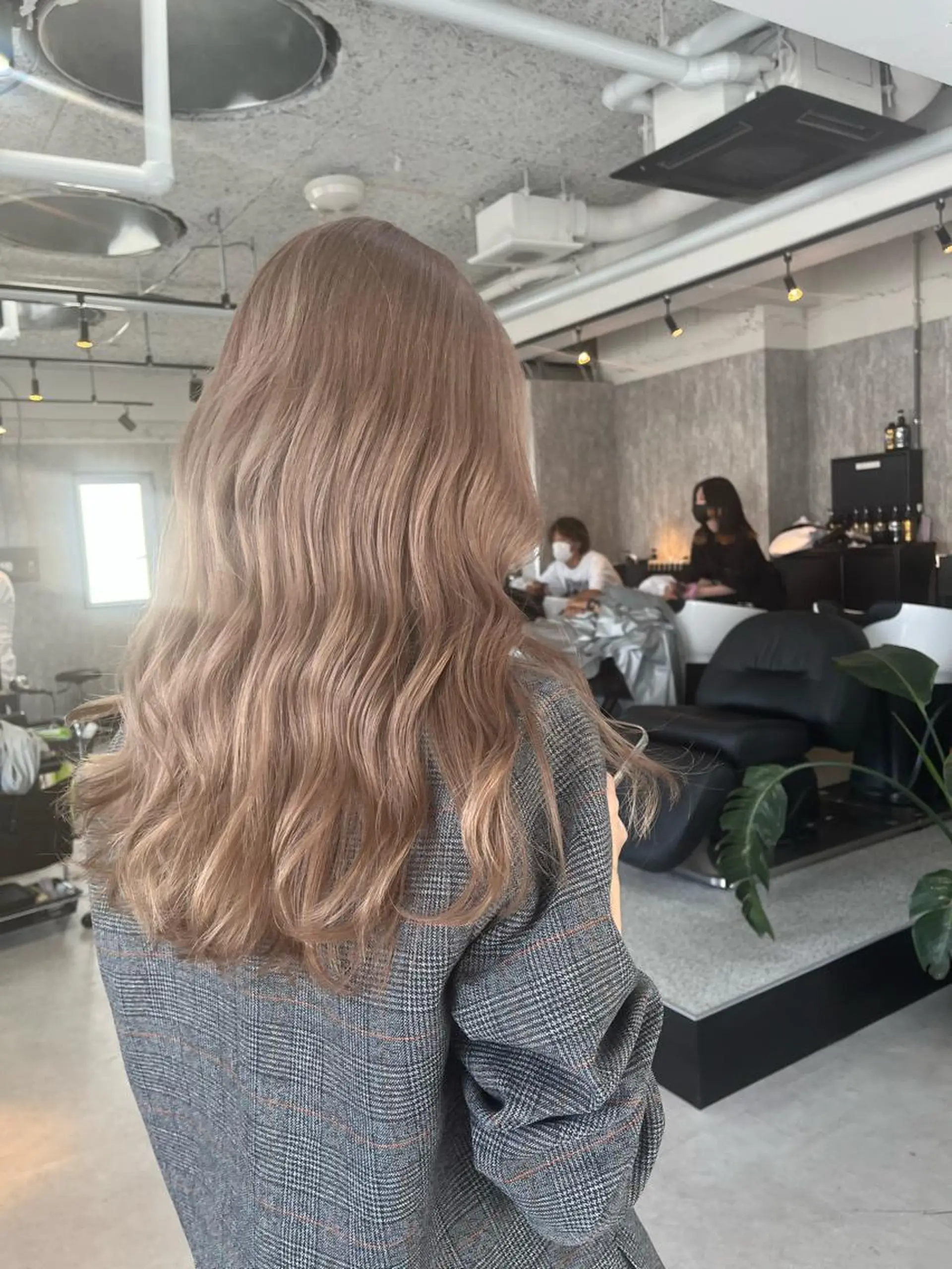 ロング カラー TIDEHAIR / 韓国ヘア/MOEのヘアスタイル