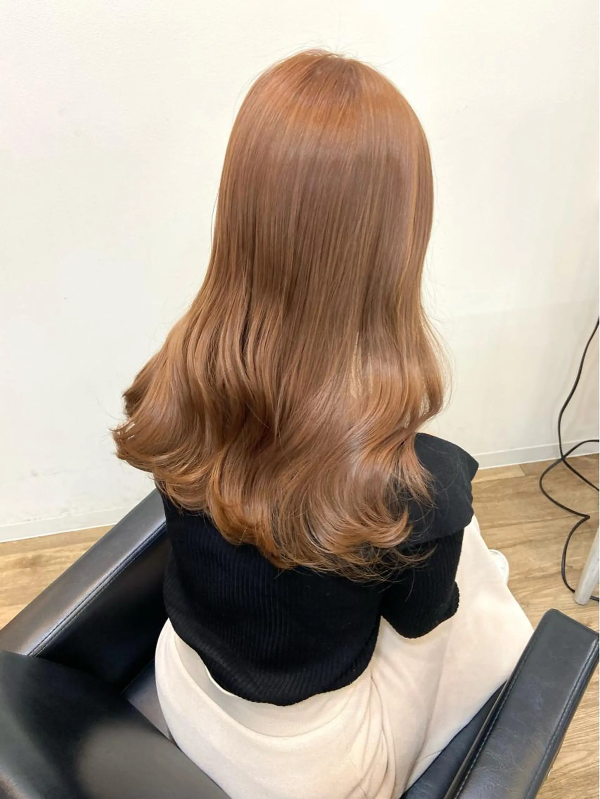 ロング カラー ベージュカラー ブリーチ ケアブリーチ 透明感カラー ダブルカラー mai 🎀 / 梅田美容室のヘアスタイル