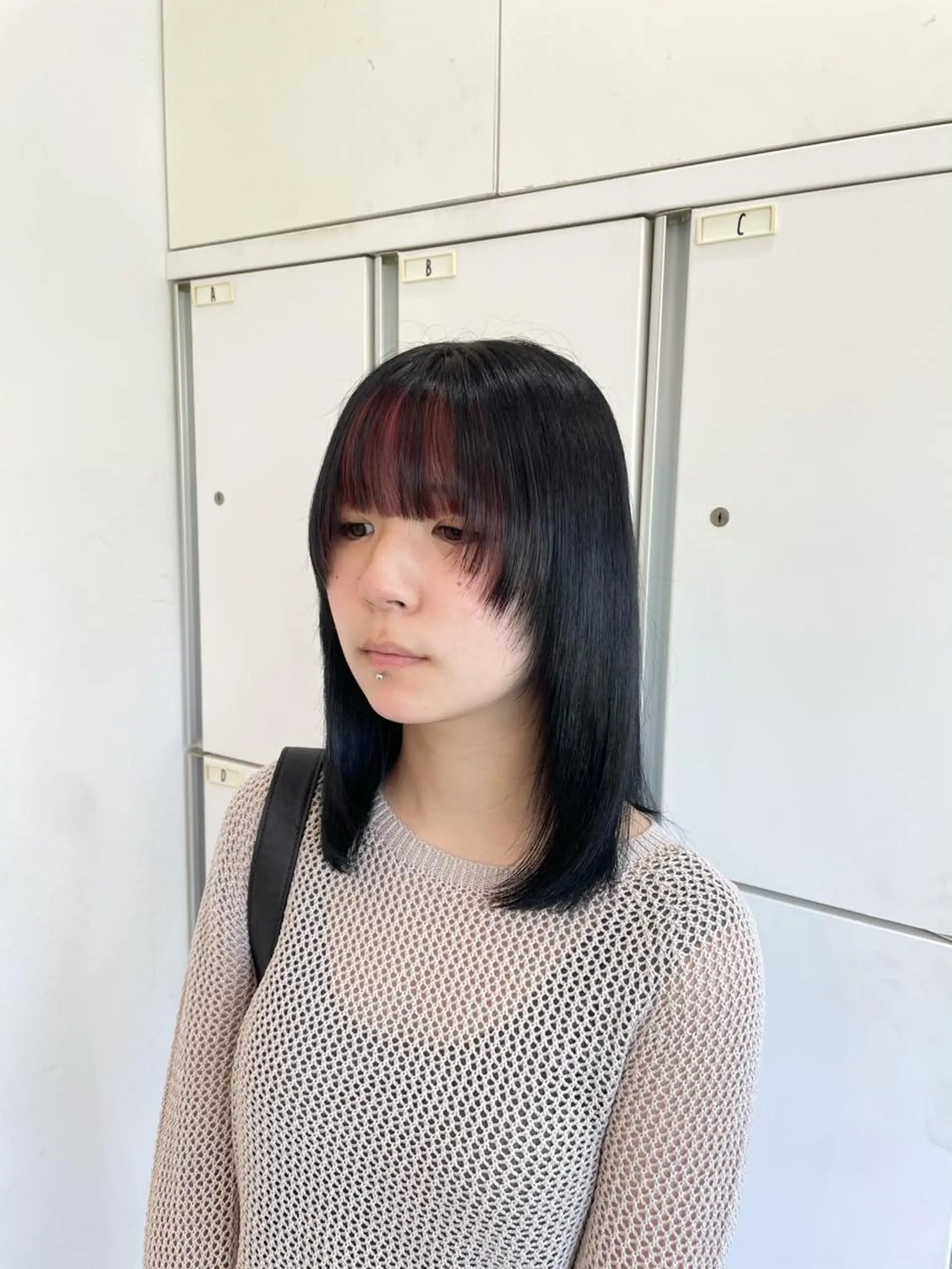 ミディアム nanaka :のヘアスタイル