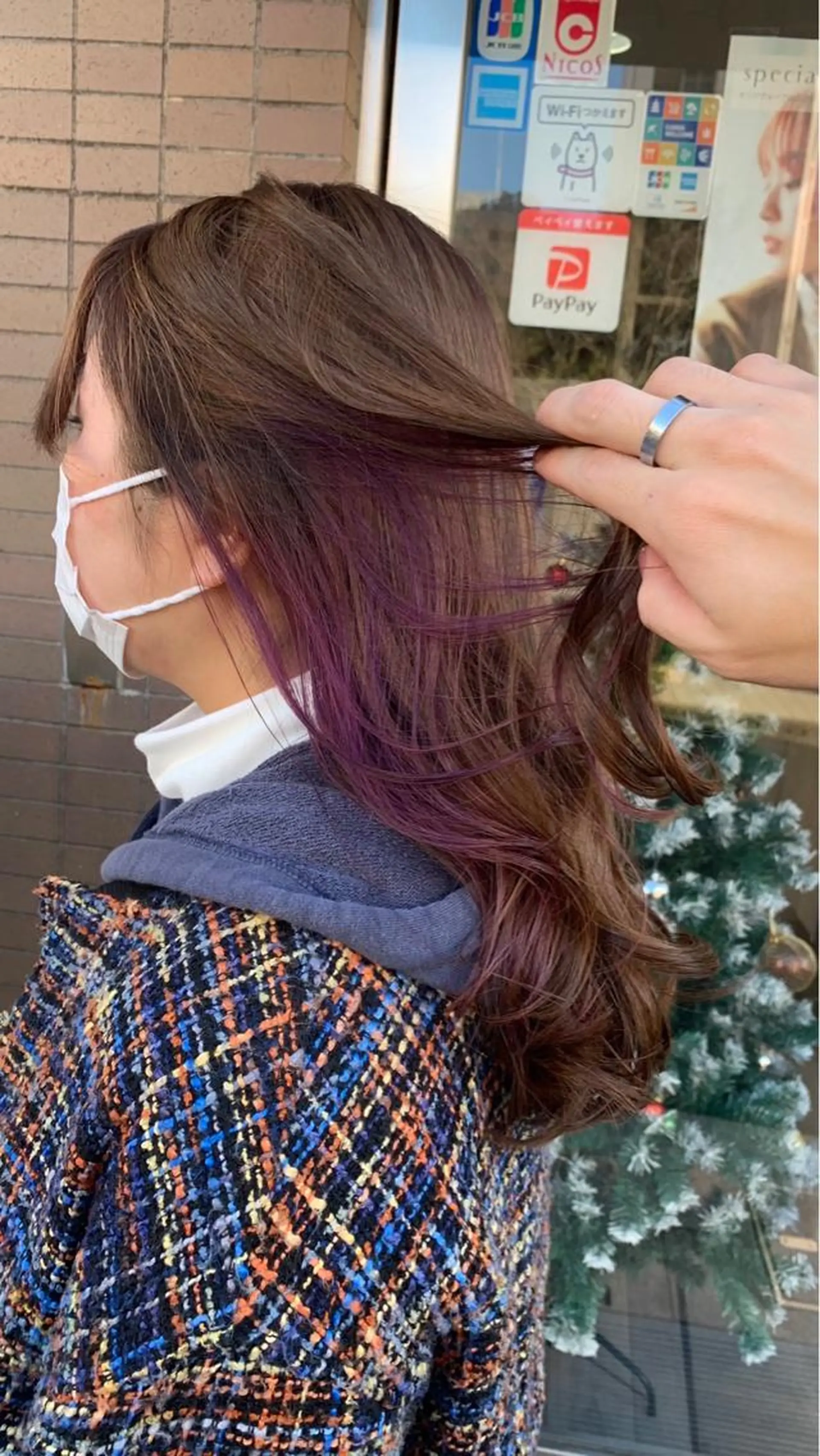 ロング カラー SALOWIN高崎所属・縮毛矯正・髪質改善 鈴木悠太/当日OK✨のヘアスタイル