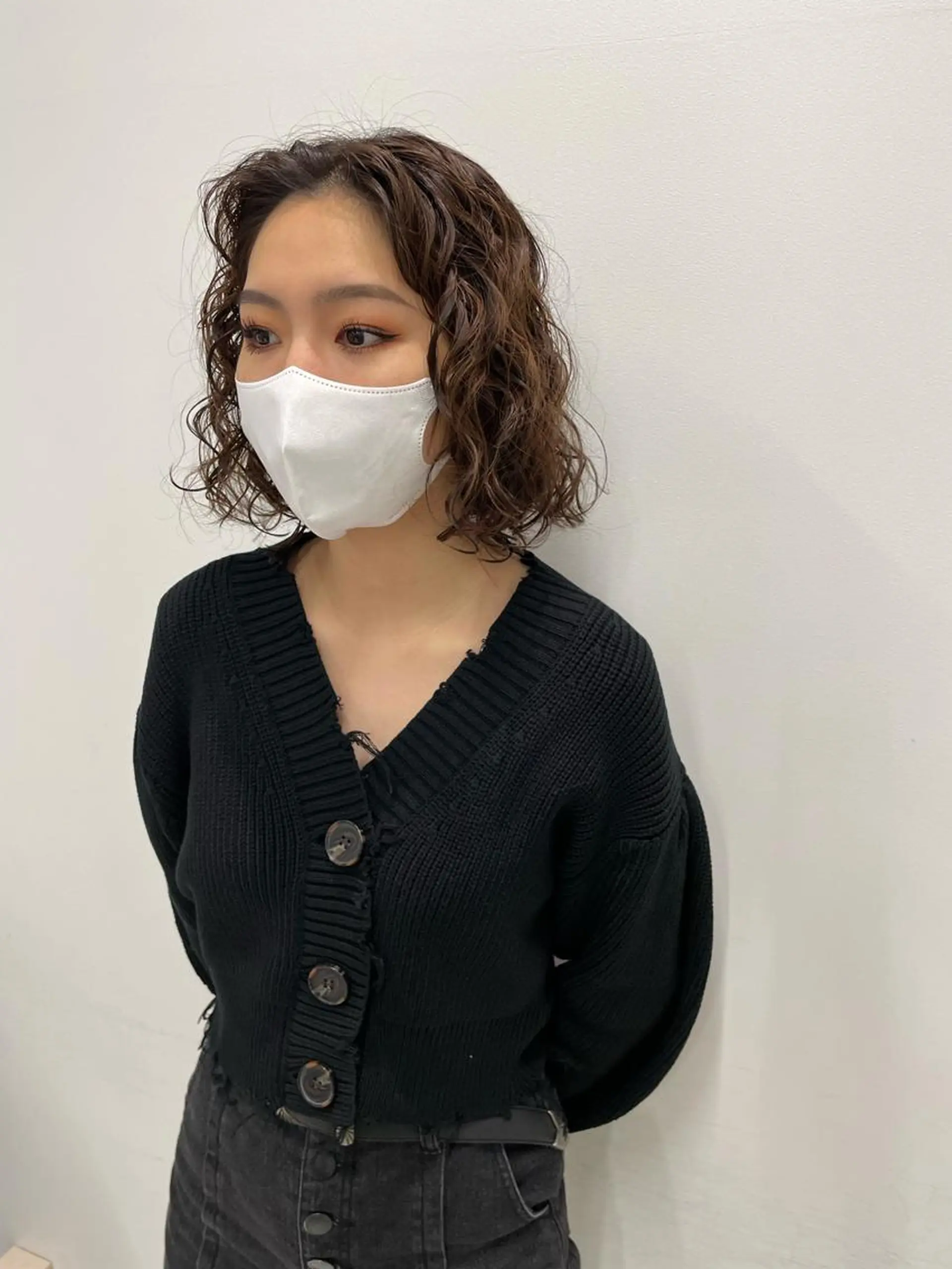 ショート カラー パーマ キッズ オトナヘア🌸 harukaのヘアスタイル