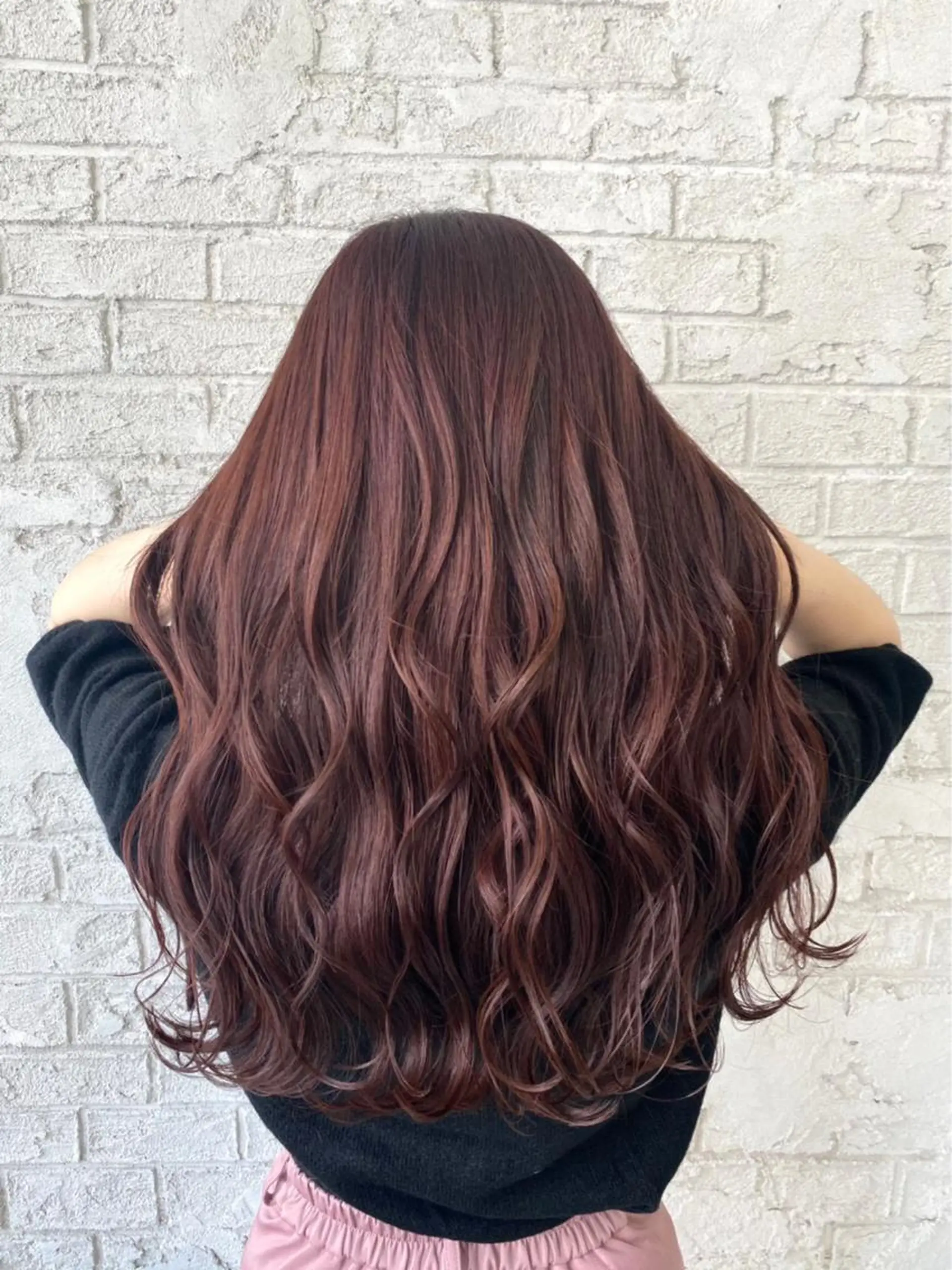 ロング カラー ラベンダーカラー ラベンダーピンク ピンクカラー ヘアカラー 🐺メンズ特化🐺 REIYAのヘアスタイル