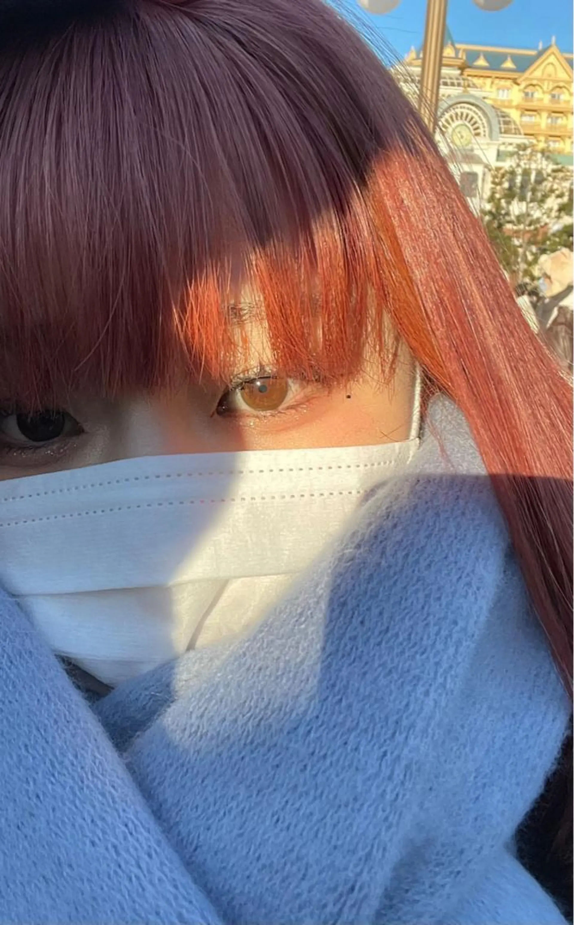 ミディアム カラー カット ヘアカラー トリートメント sakoda shunkiのヘアスタイル