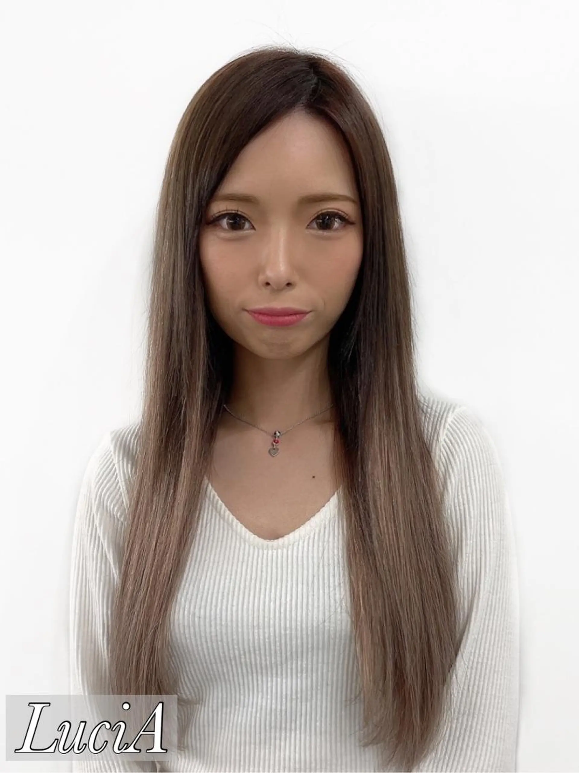 ロング カラー ヘアアレンジ エクステ トリートメント LuciA/エクステ カラーのヘアスタイル