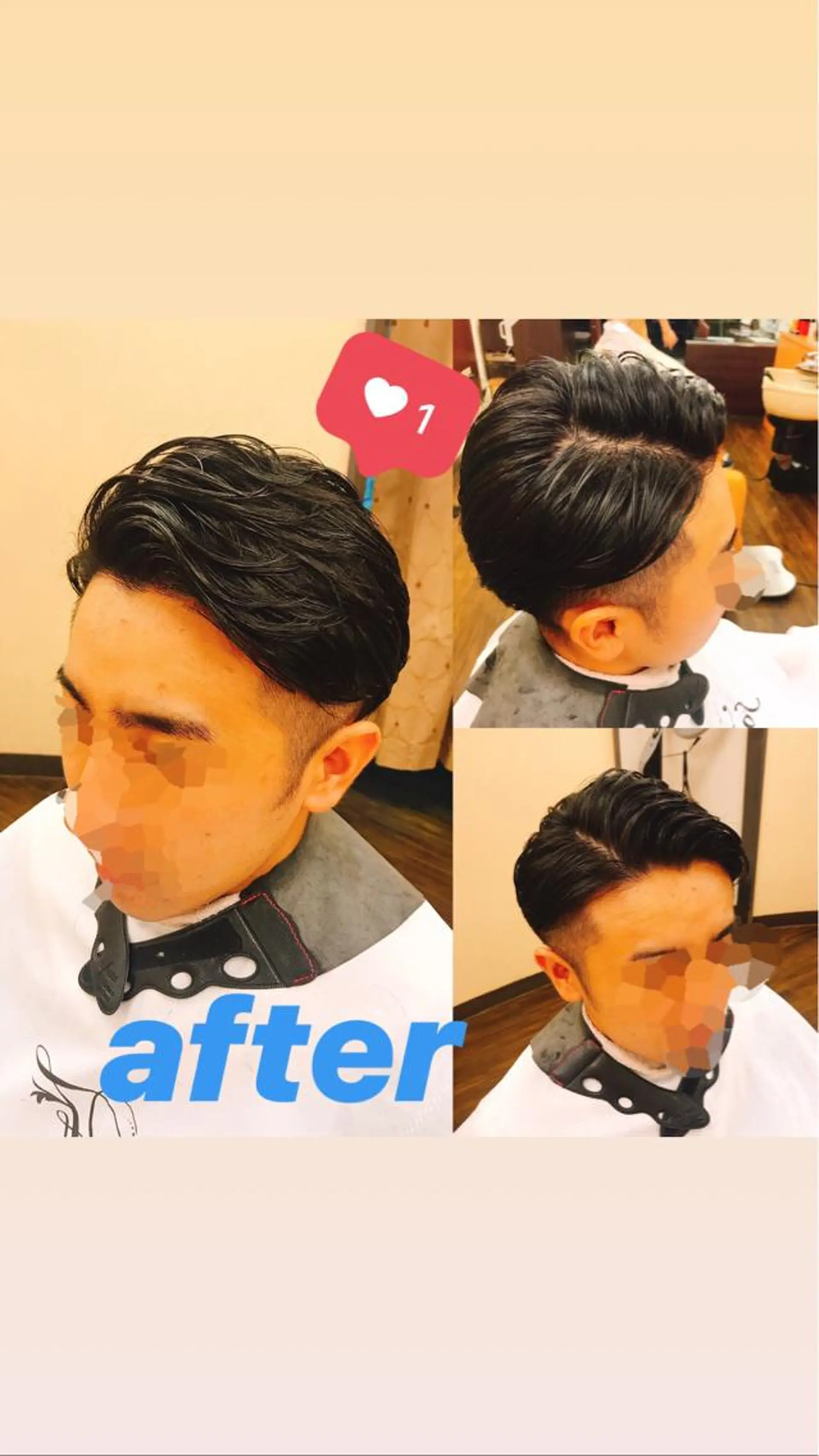 ショート メンズ プレミアムバーバー赤坂所属・野川 純麗のヘアスタイル