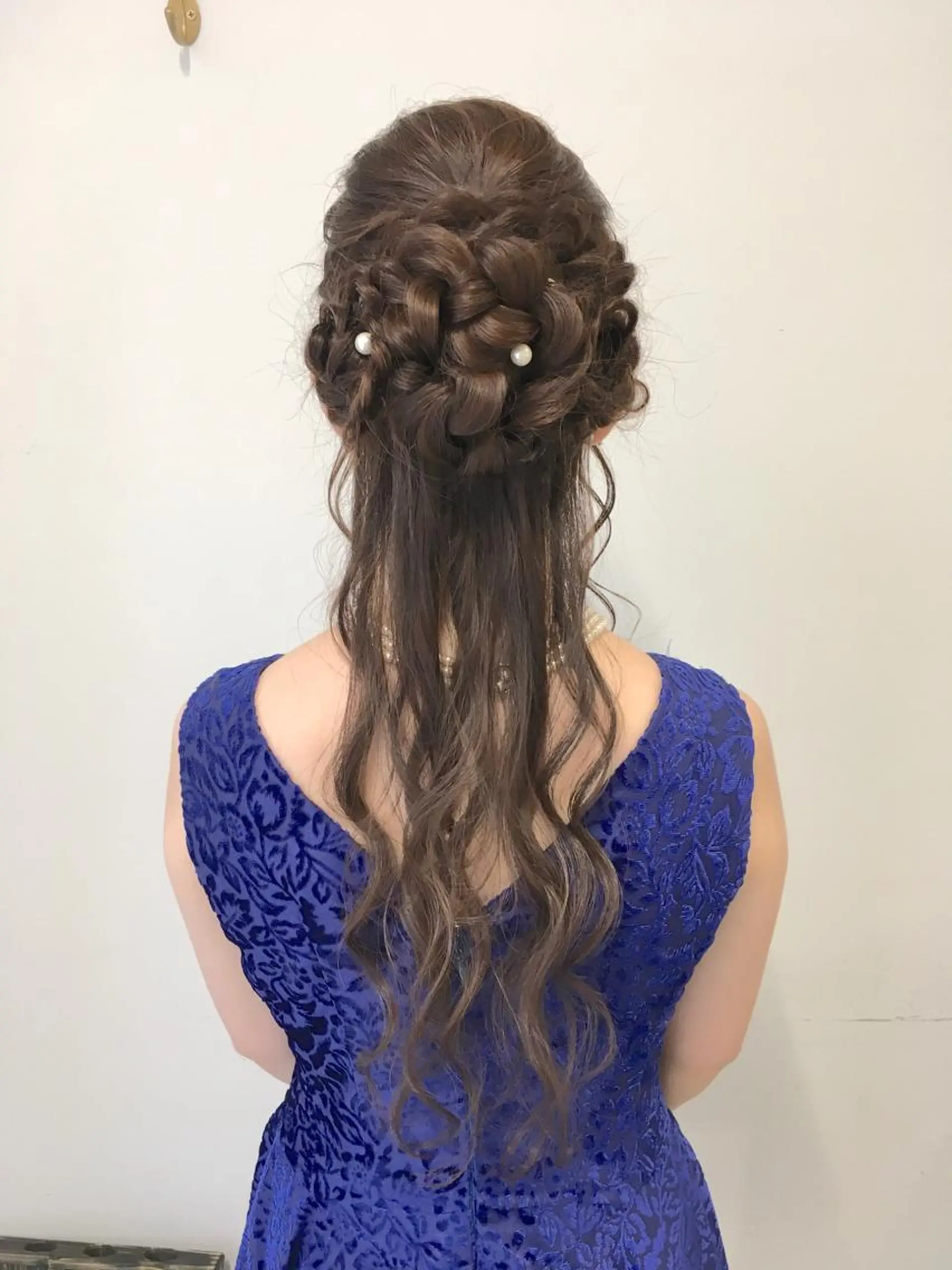 ロング ヘアアレンジ ヘアセット go today shaire salon 本店所属・yoshi ☆のヘアスタイル