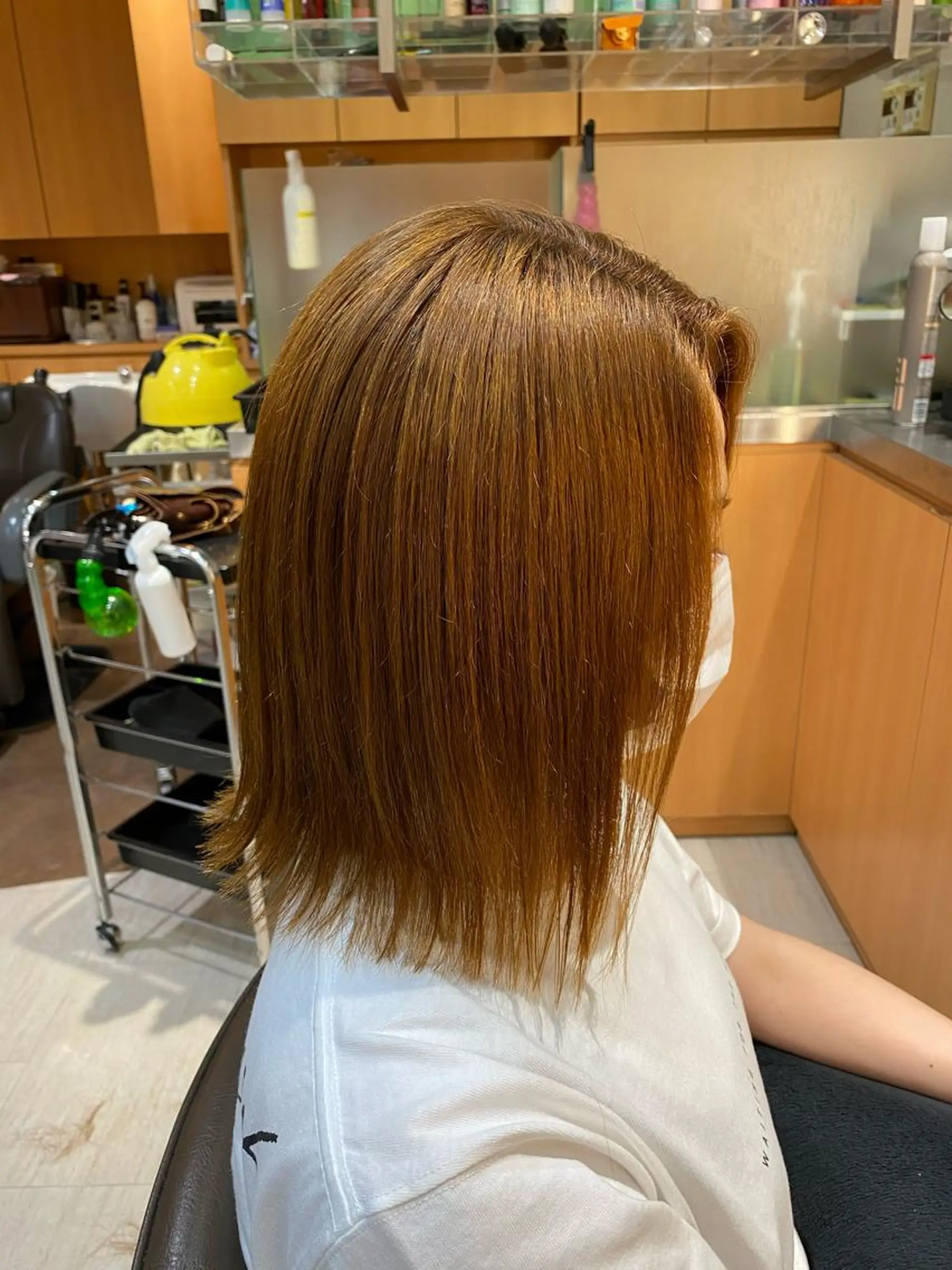 ミディアム パーマ 🟢NEGi🟣 🫧髪質改善のヘアスタイル