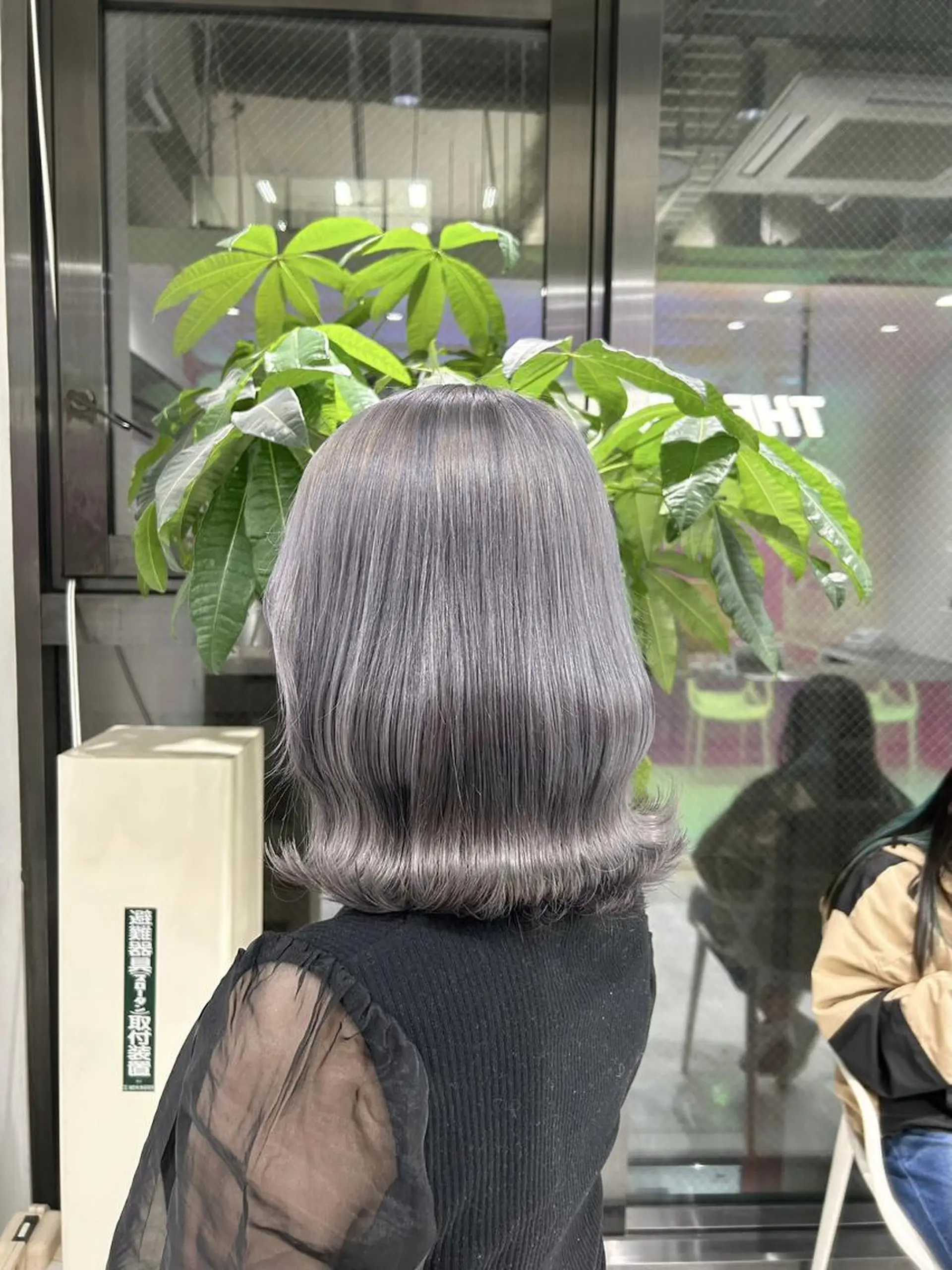 カラー 透明感ラベンダー/ レイヤー/表参道のヘアスタイル