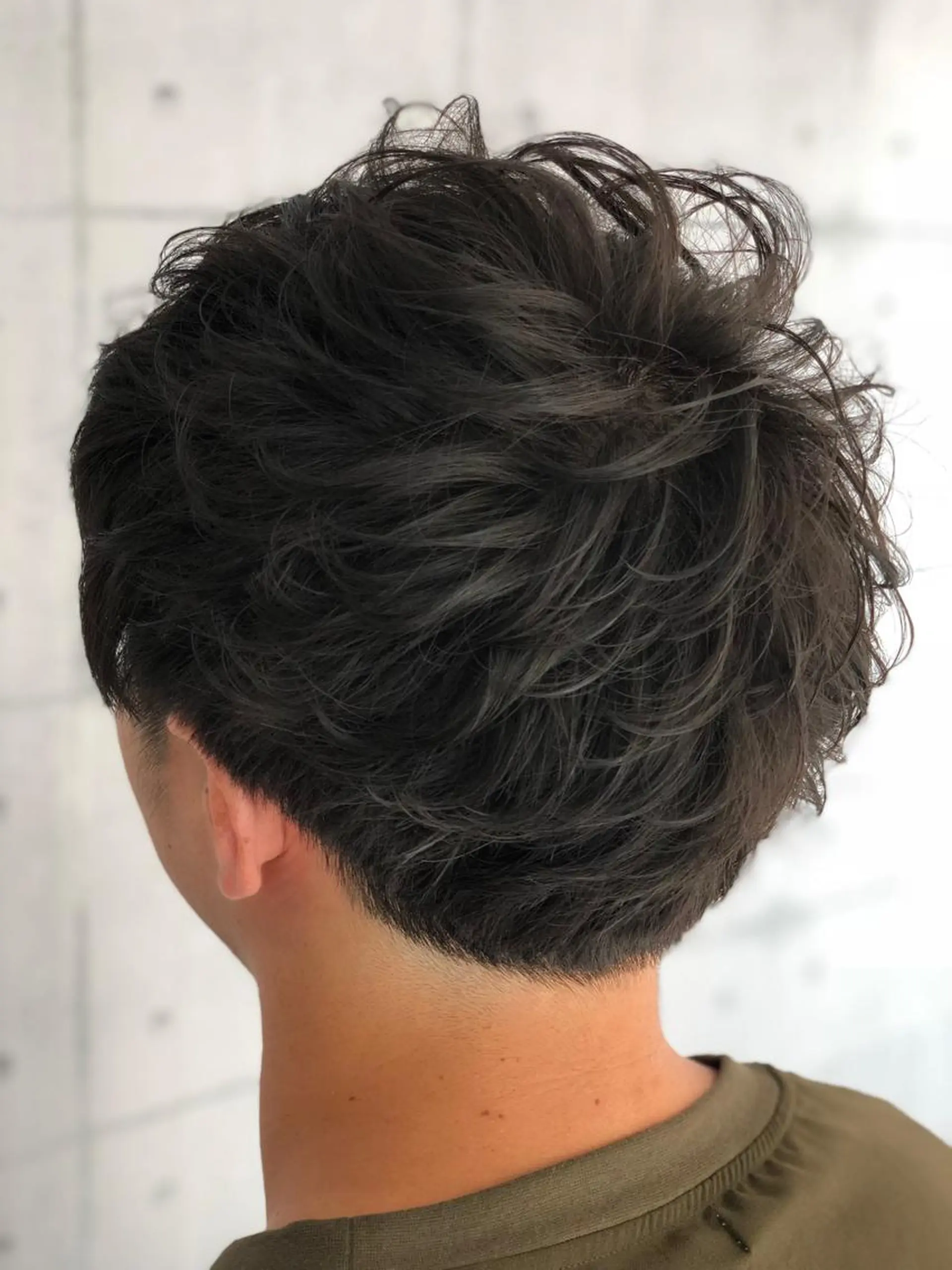 ショート メンズ マッシュ メンズパーマ ショートヘア 北脇 健治のヘアスタイル