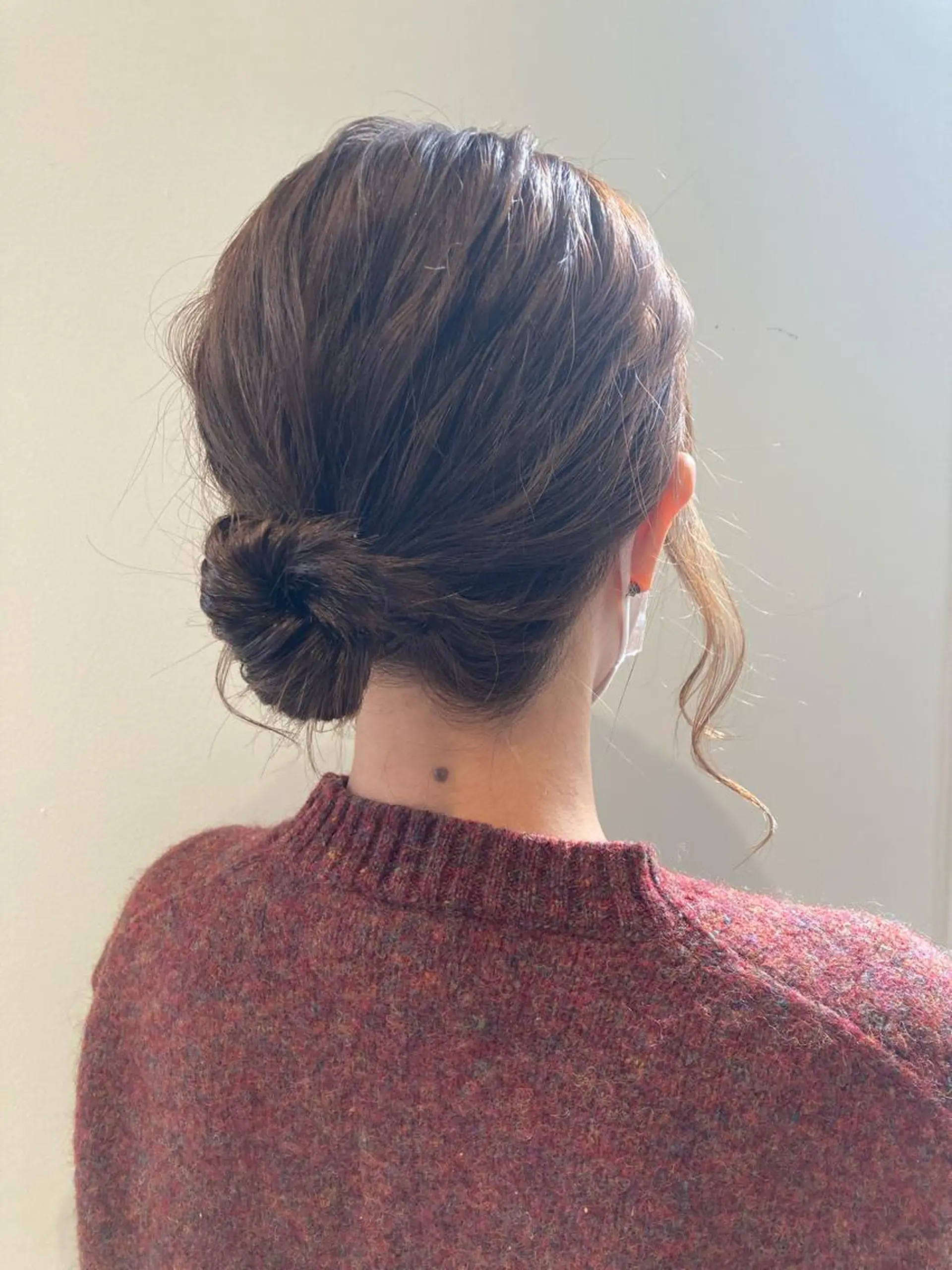 セミロング ヘアセット 透明感カラー🫧 nanohaのヘアスタイル