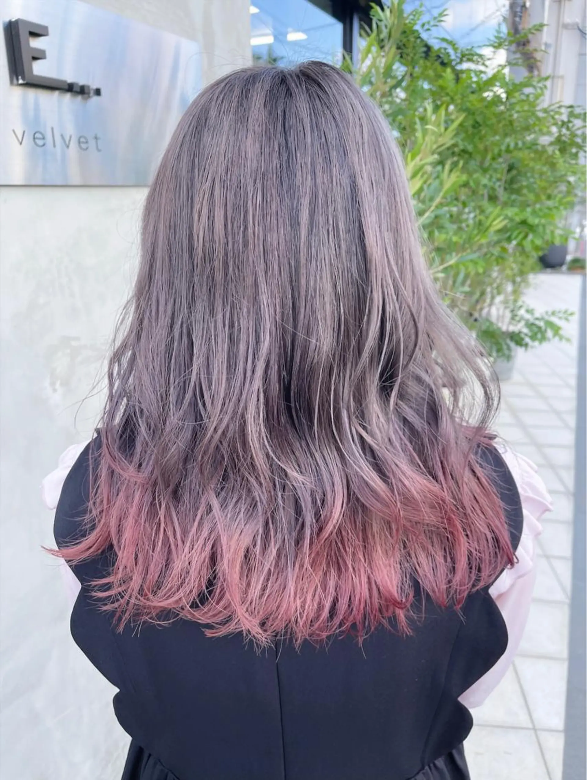 セミロング カラー グラデーションカラー ダブルカラー /まつ毛パーマ🎀のヘアスタイル