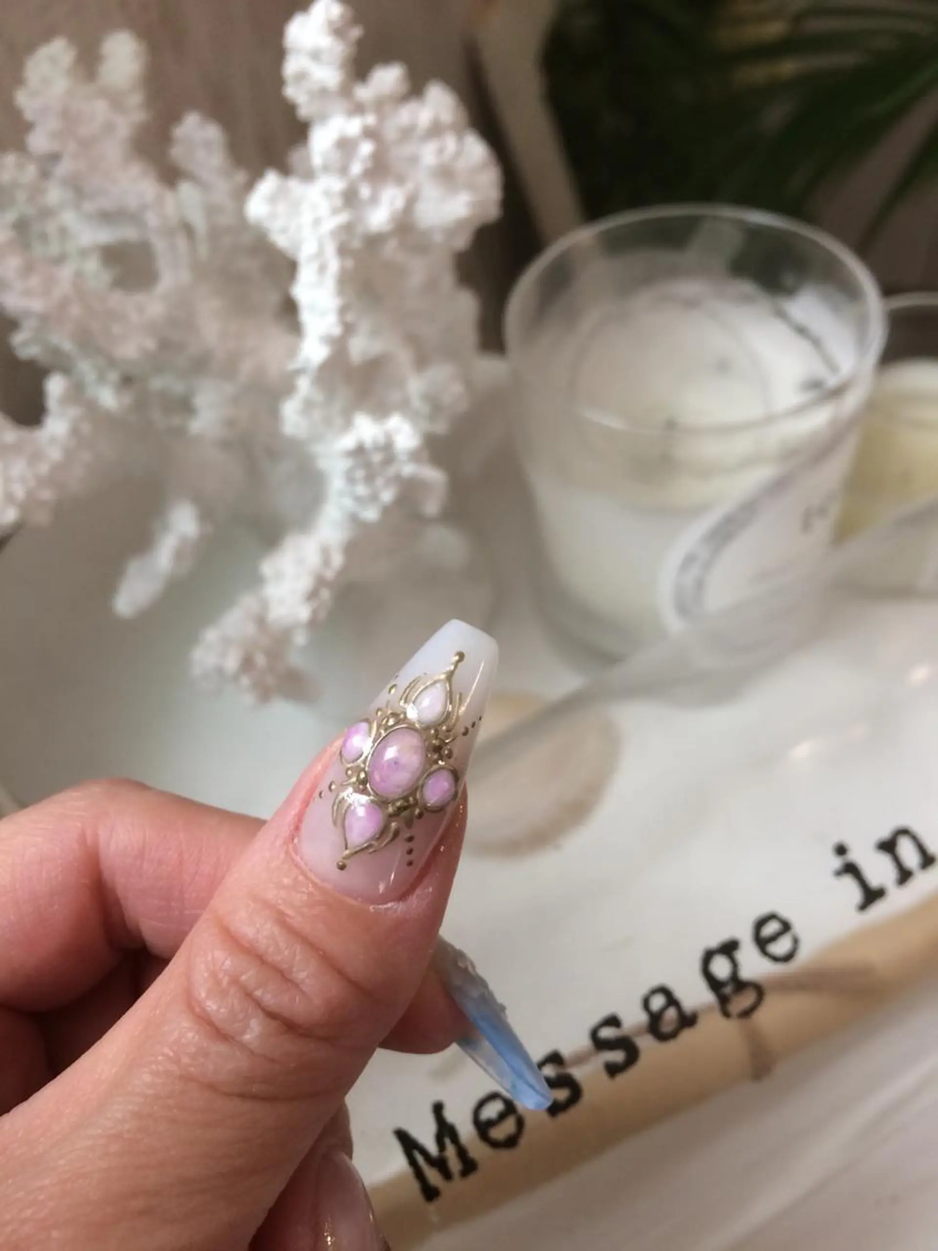 ネイル アートネイル Nailsalon E's cafeのネイルデザイン